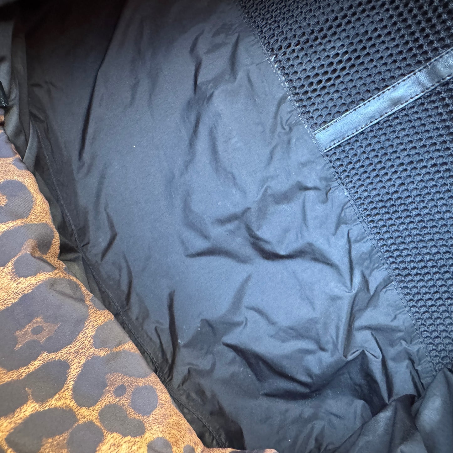 Dolce & Gabbana DG Leo XL Leopard Nylon Sicily Crossbody