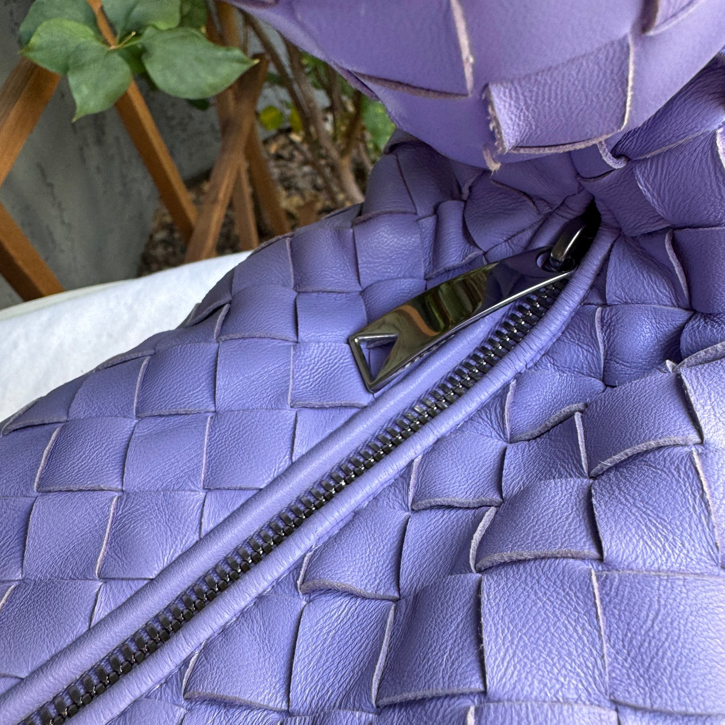 Bottega Veneta Intrecciato Woven Nappa Leather Teen Jodie Bag