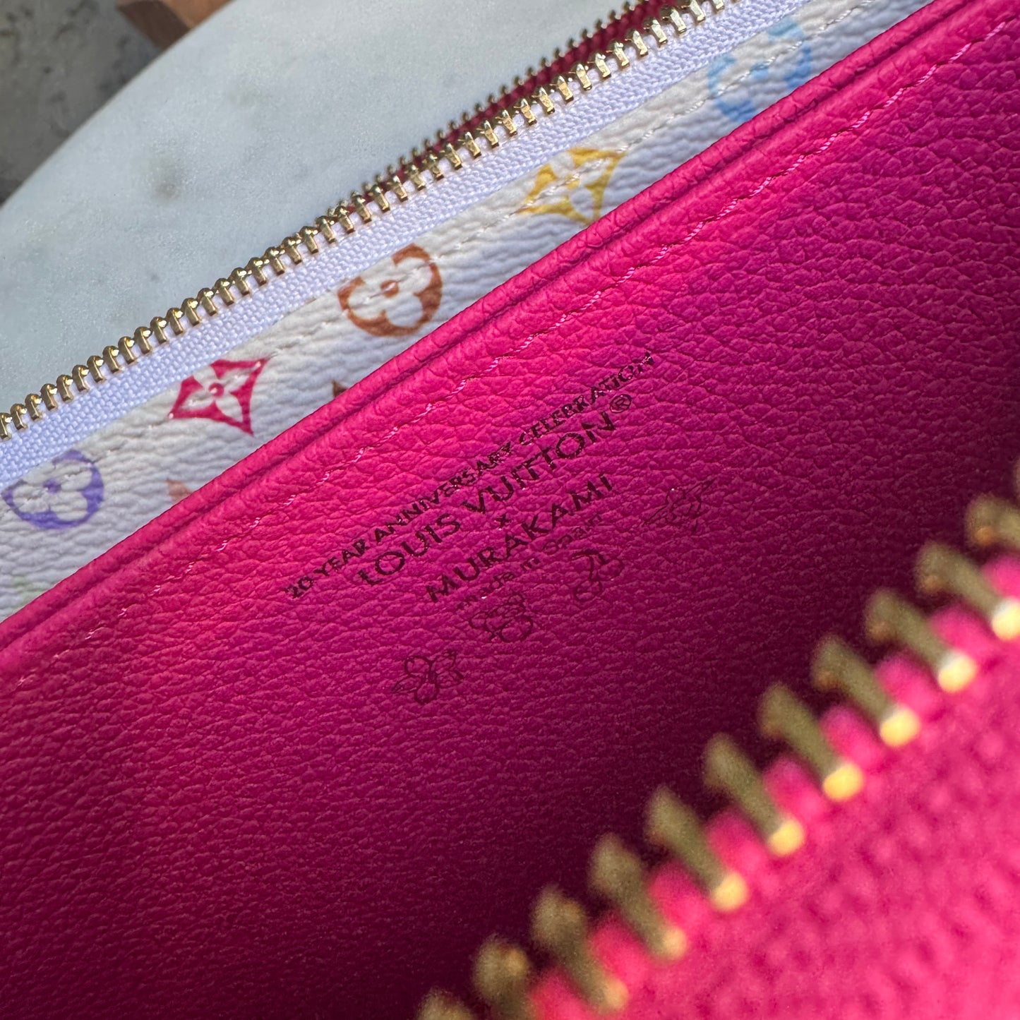 Louis Vuitton Takashi Murakami Kawaii Zippy Wallet