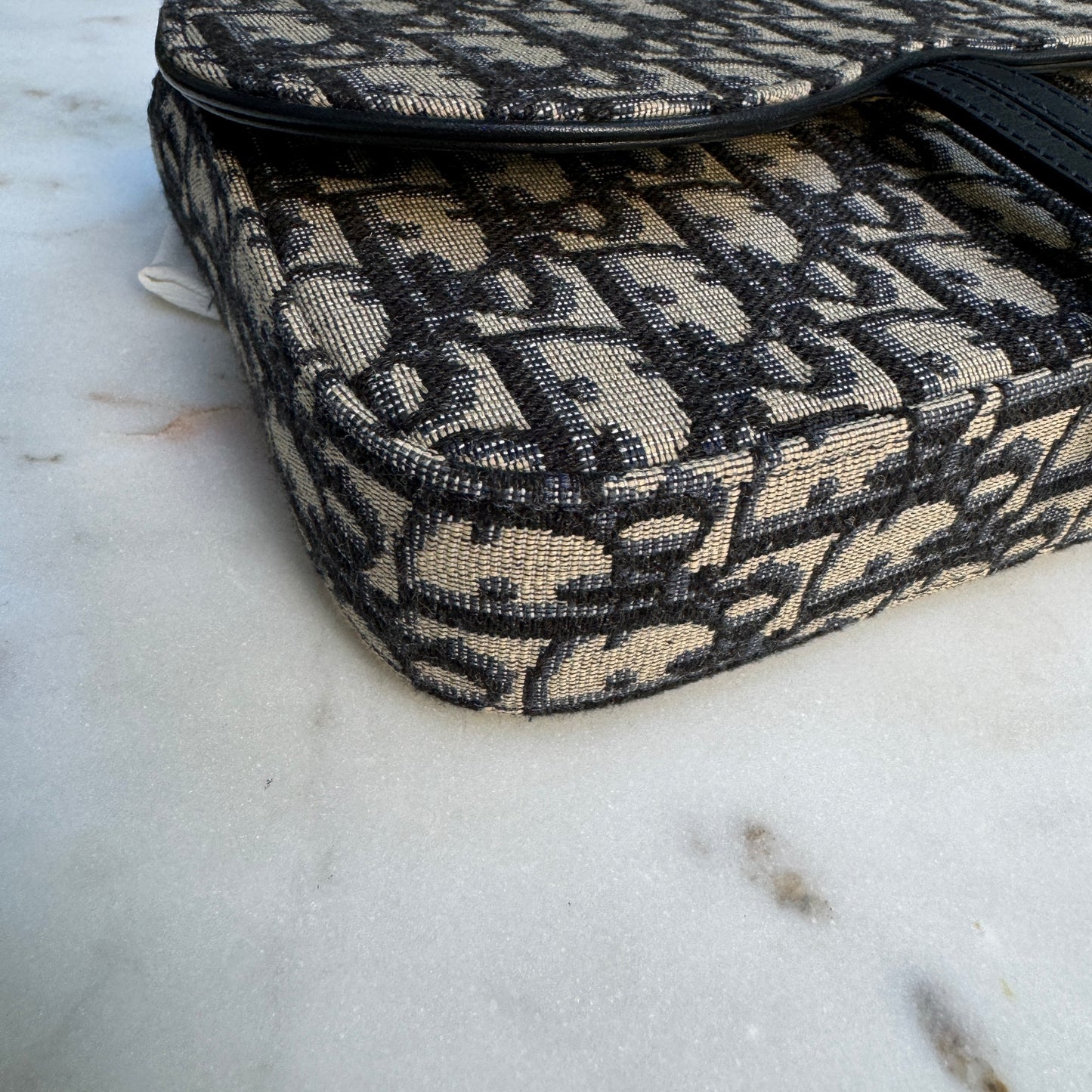 Dior Saddle Pouch with Chain Crossbody