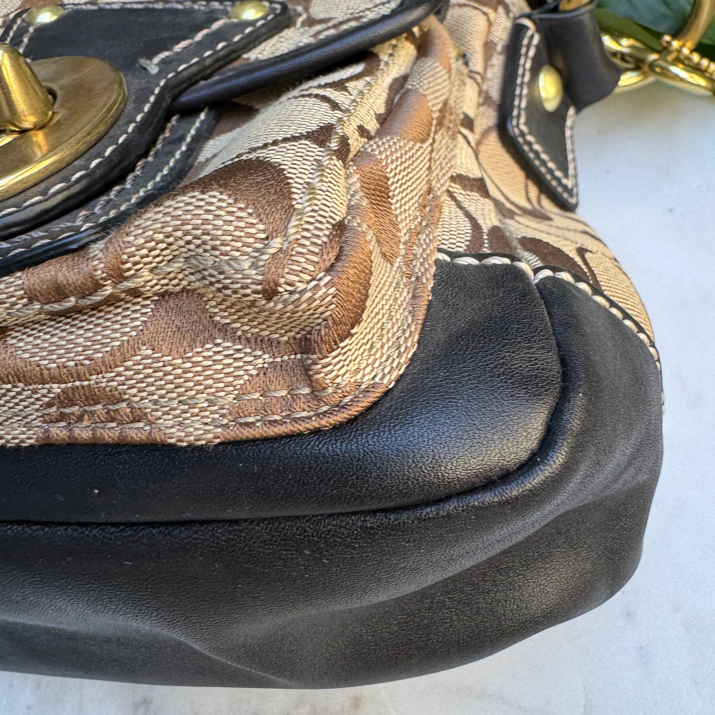 Coach Legacy Signature Shoulder Bag