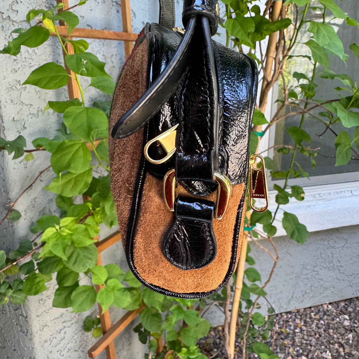 Gucci Ophidia Suede Crossbody