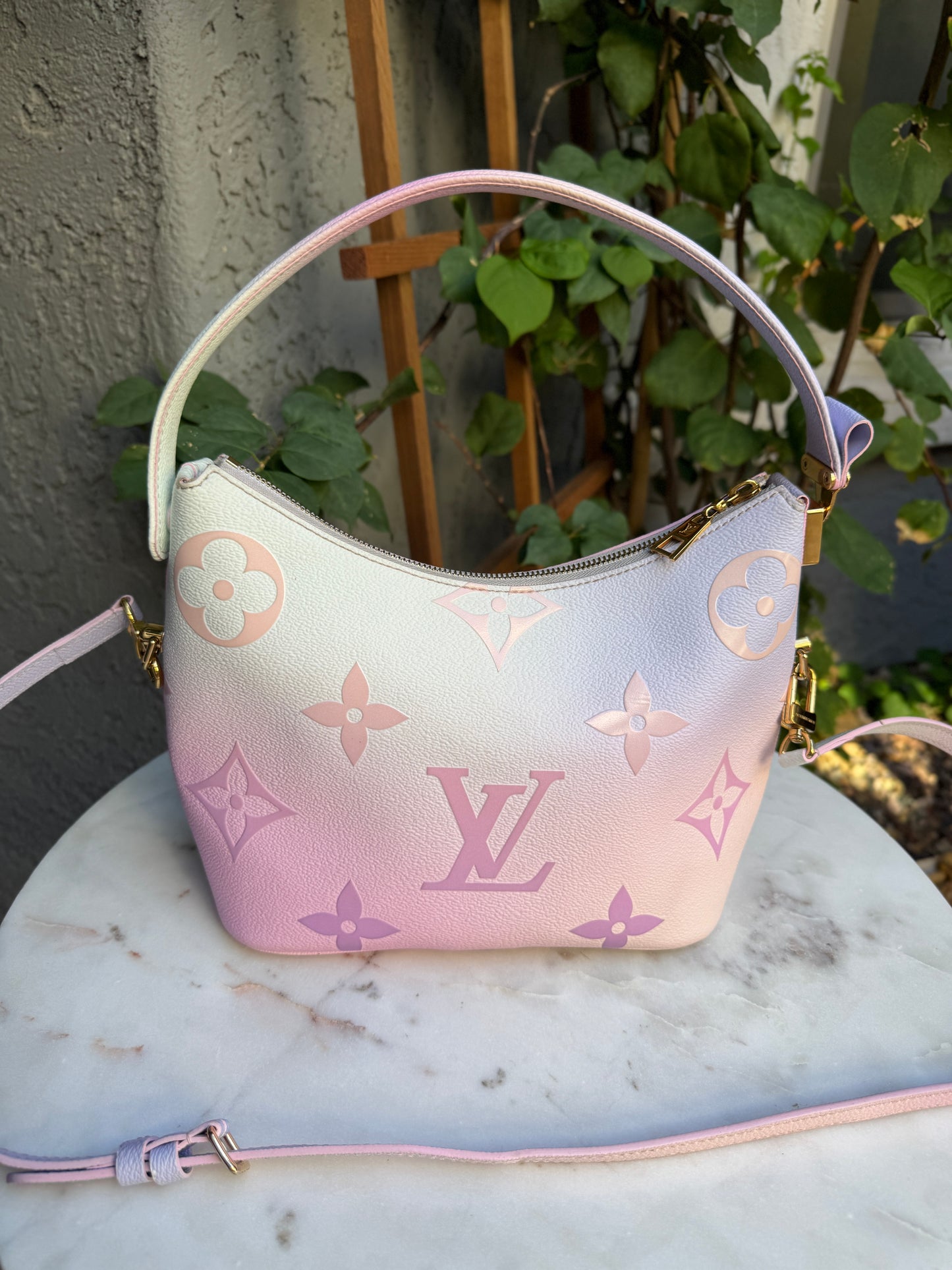 Louis Vuitton Marshmallow Spring in the City Hobo
