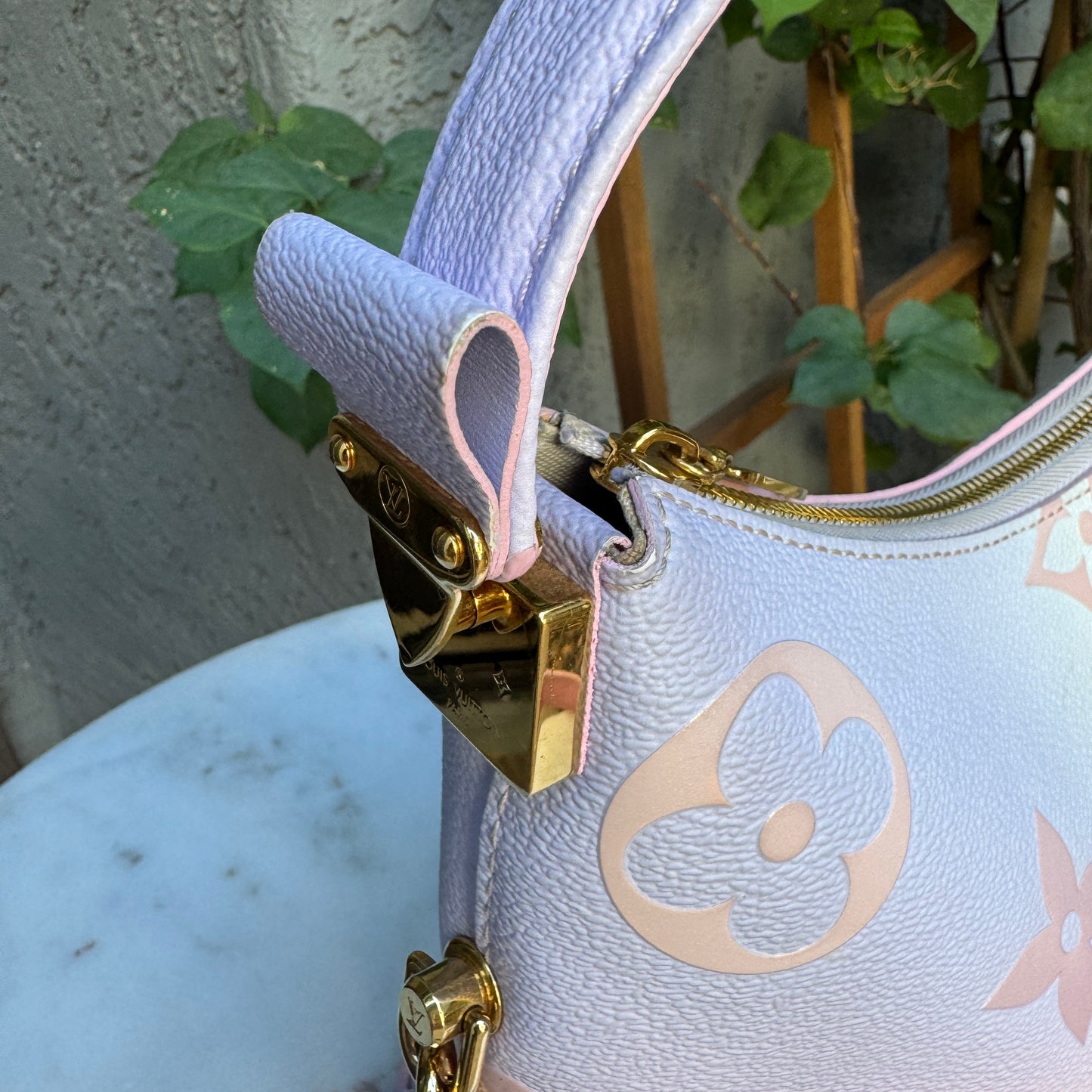 Louis Vuitton Marshmallow Spring in the City Hobo