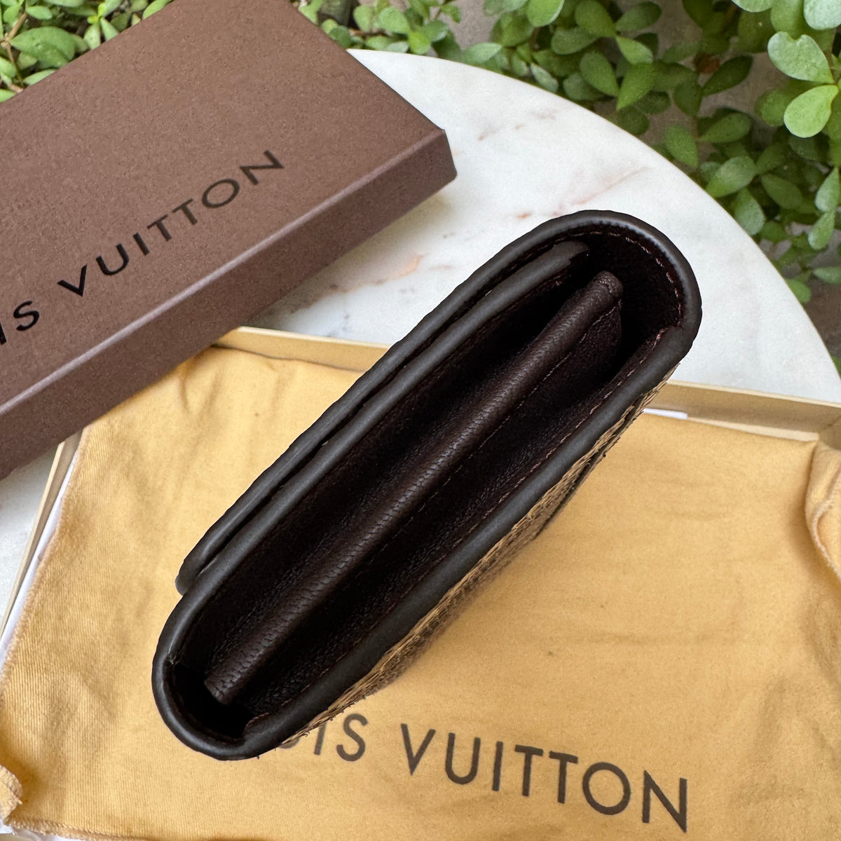 Louis Vuitton Python Twist Wallet