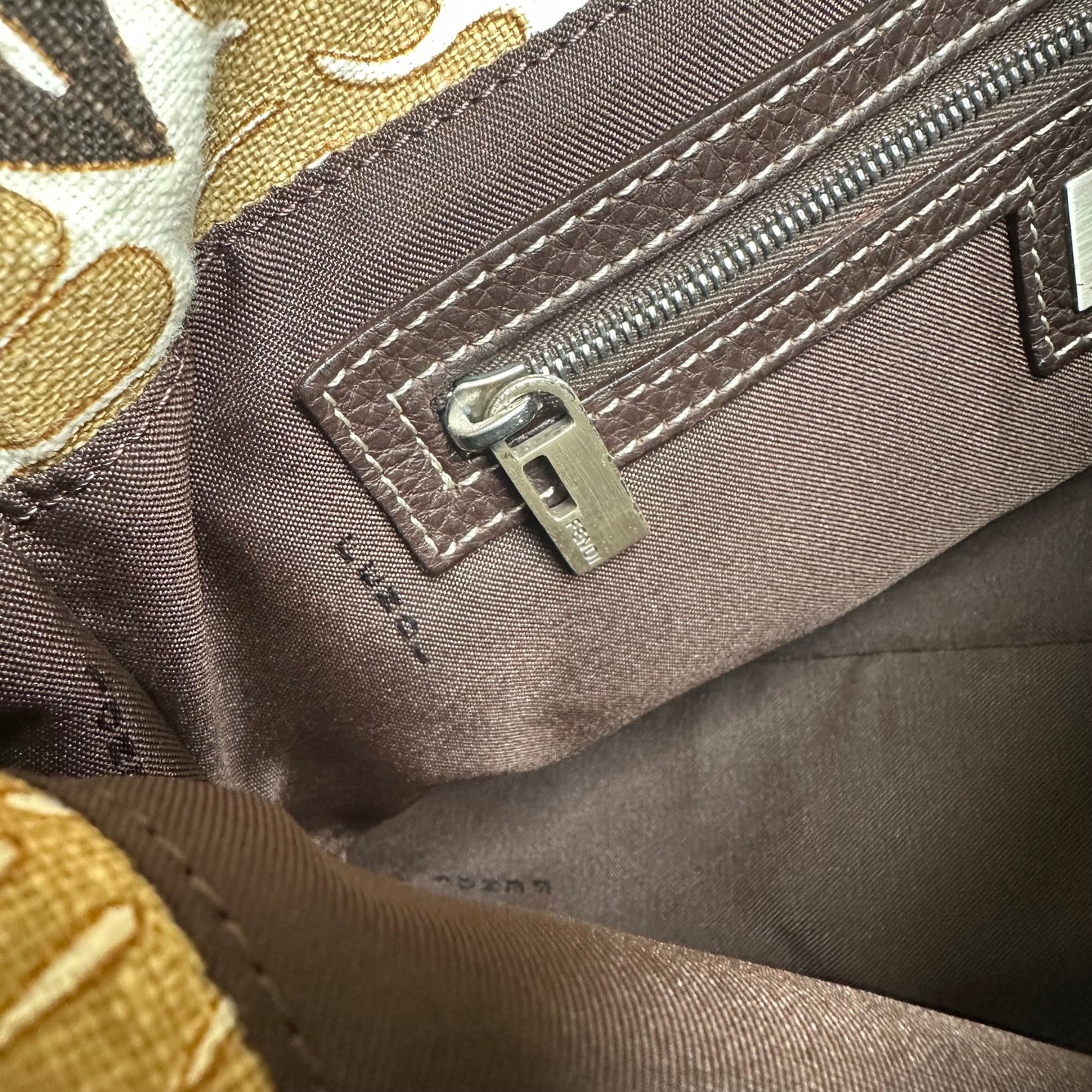 Fendi Floral Mama Baguette Shoulder Bag