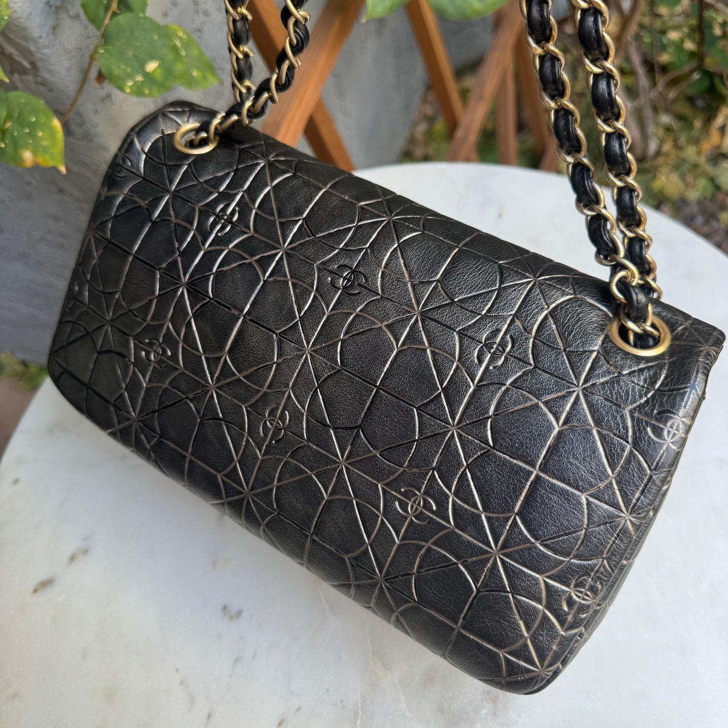 Chanel Calfskin Quilted Paris-Moscou Moujik Single Flap Bag