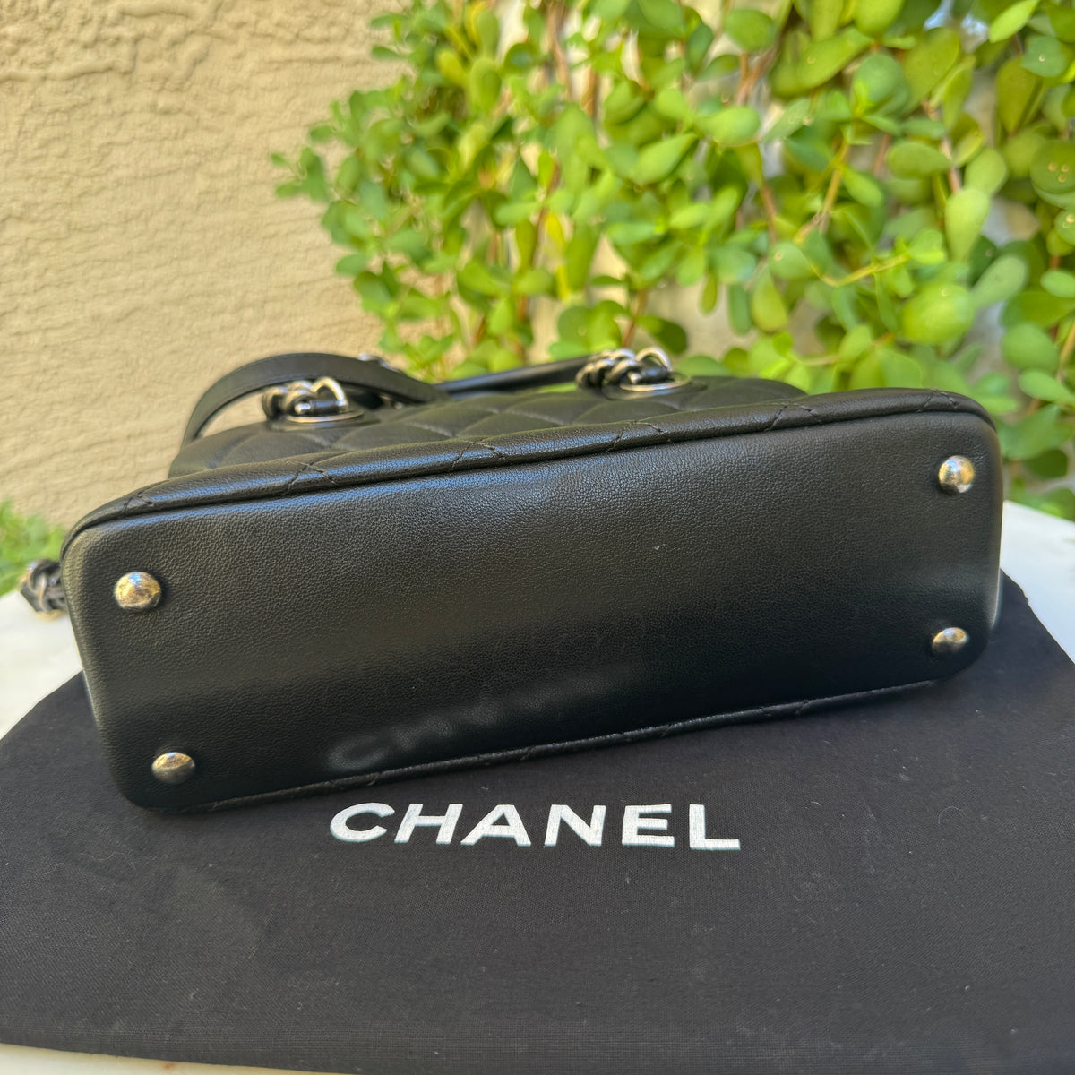Chanel Quilted Leather Small Boy Tote