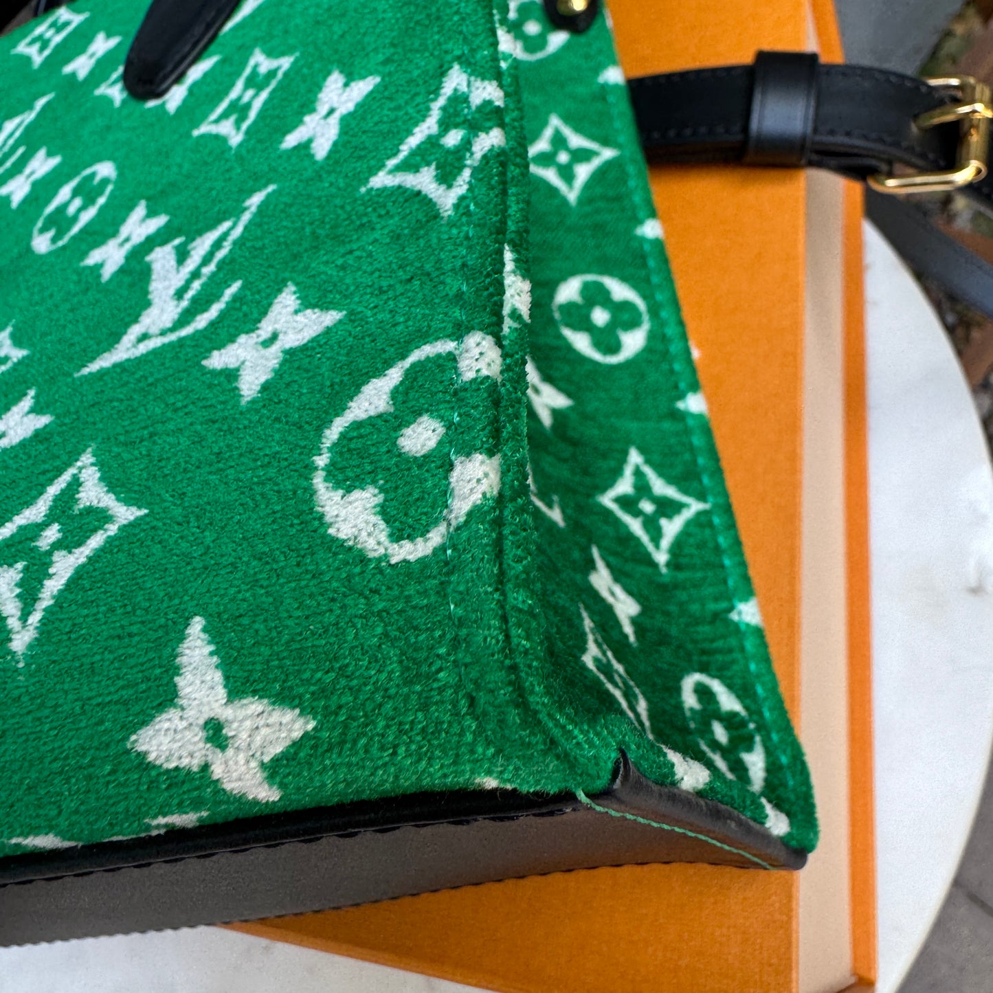 Louis Vuitton Monogram Velvet OnTheGo PM
