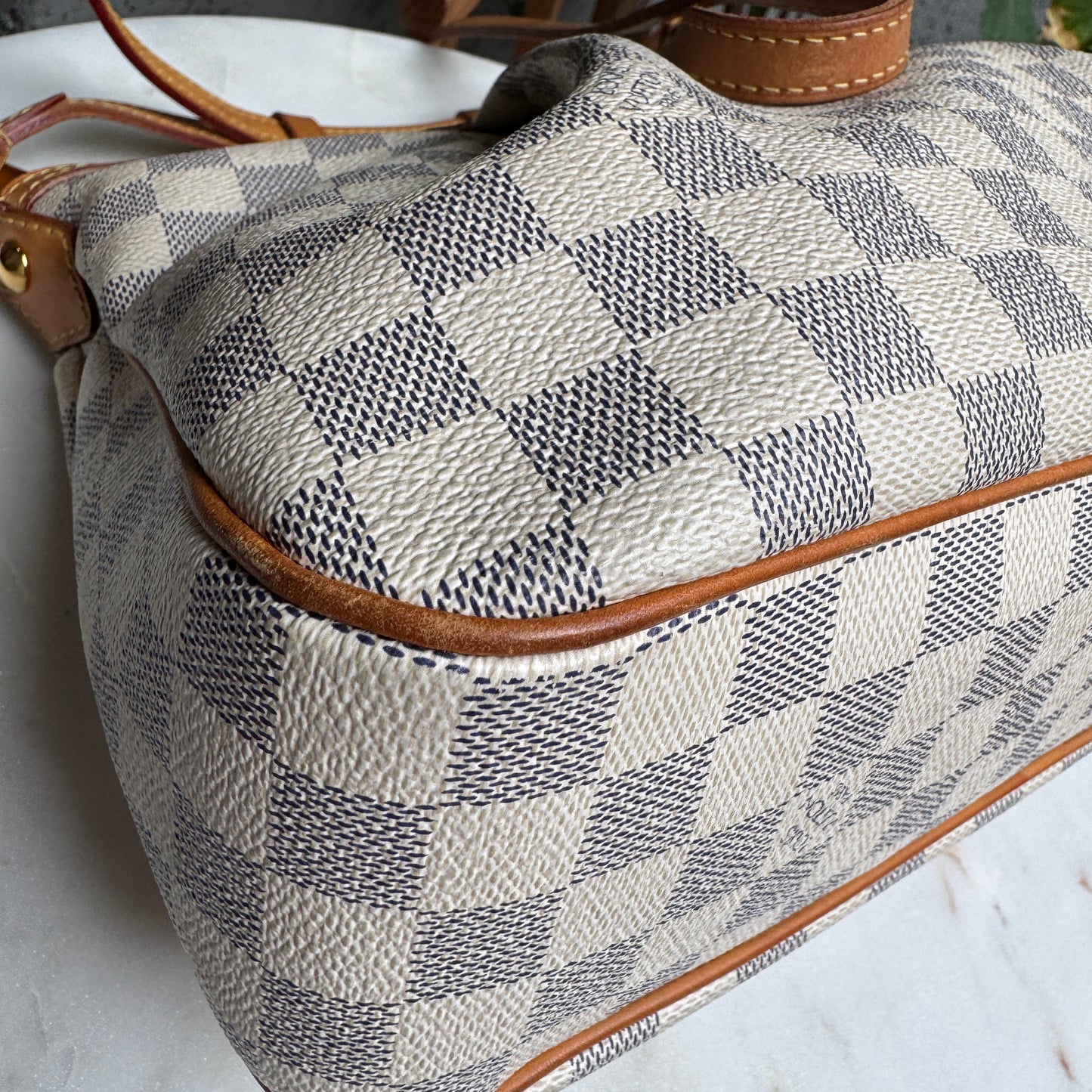 Louis Vuitton Damier Azur Siracusa PM Crossbody