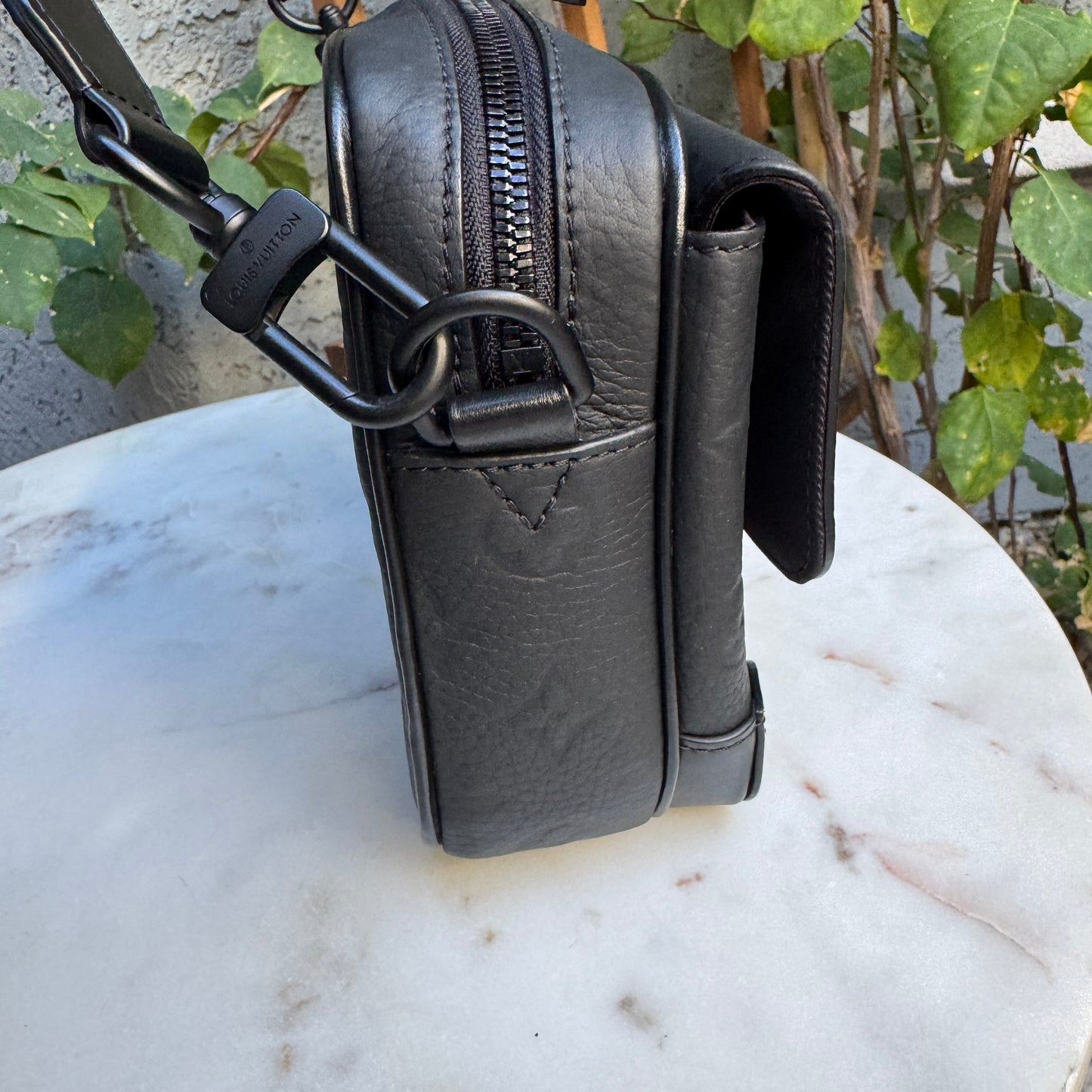 Louis Vuitton Monogram Taurillon Leather Steamer Messenger Crossbody