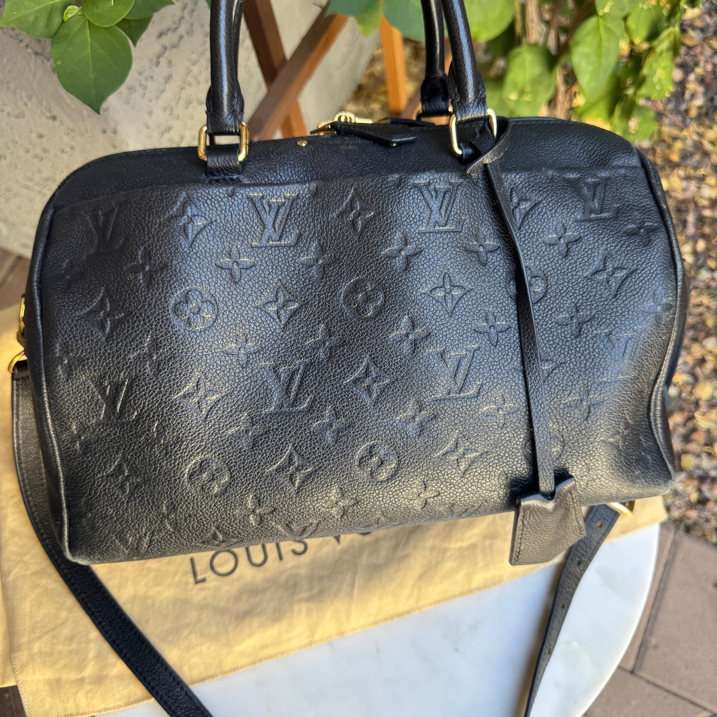Louis Vuitton Empreinte Speedy Bandouliere 30