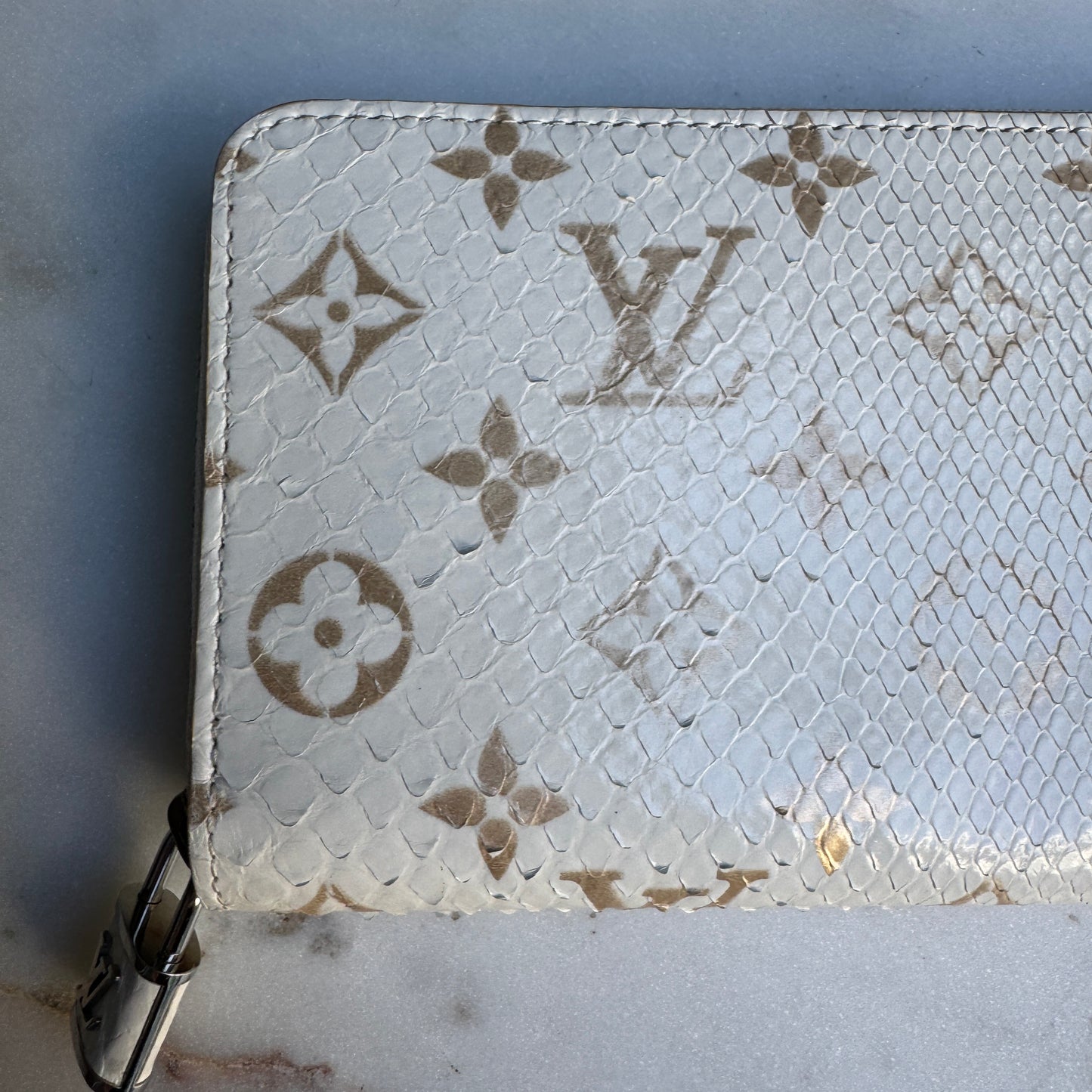 Louis Vuitton Python Zippy Wallet
