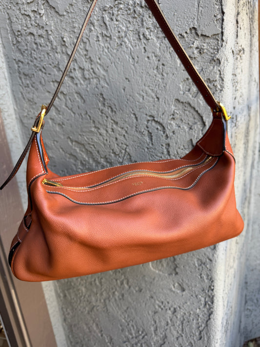 Celine Supple Calfskin Medium Romy Shoulder Bag