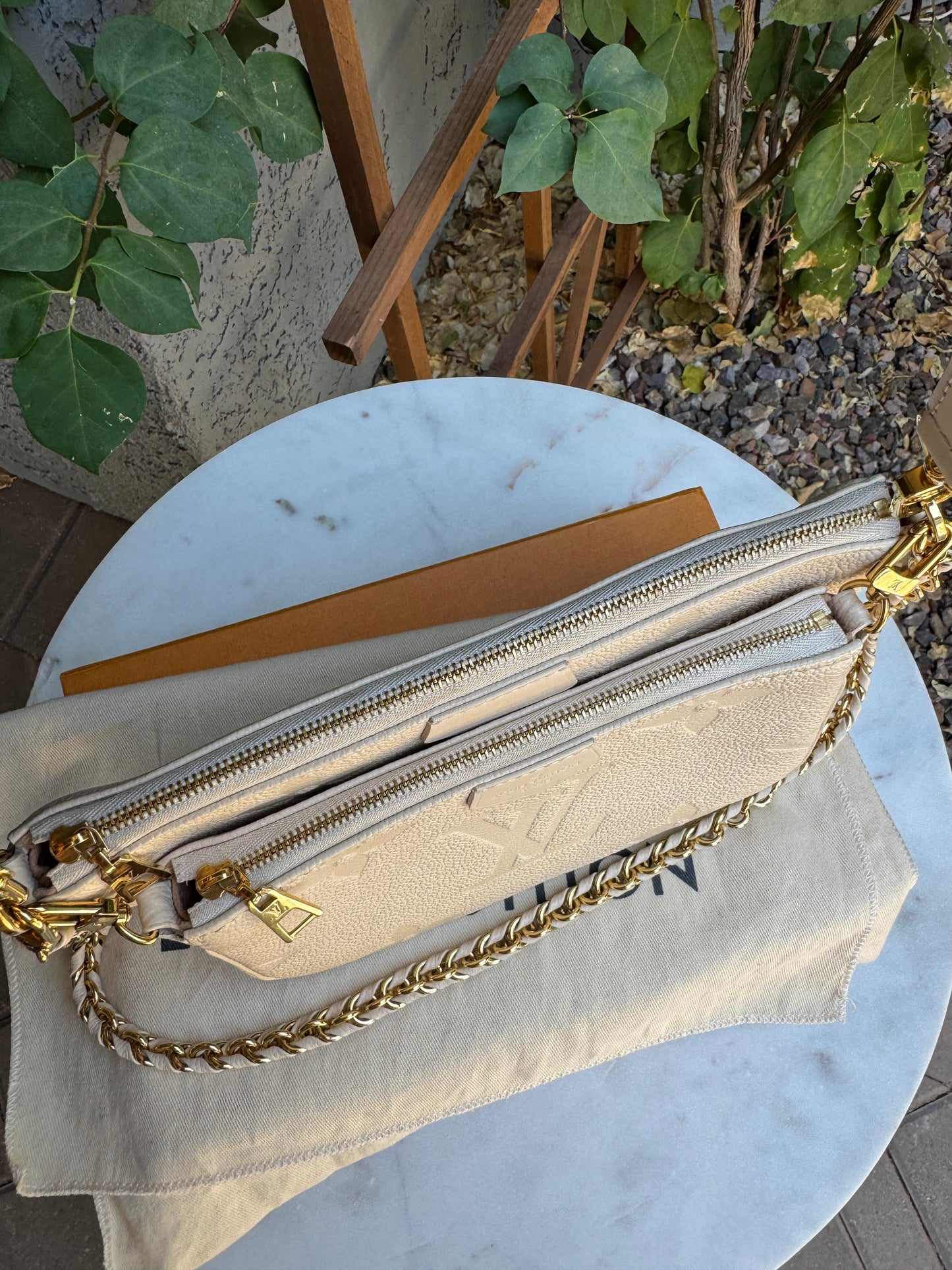 Louis Vuitton Multi Pochette Empreinte Crossbody