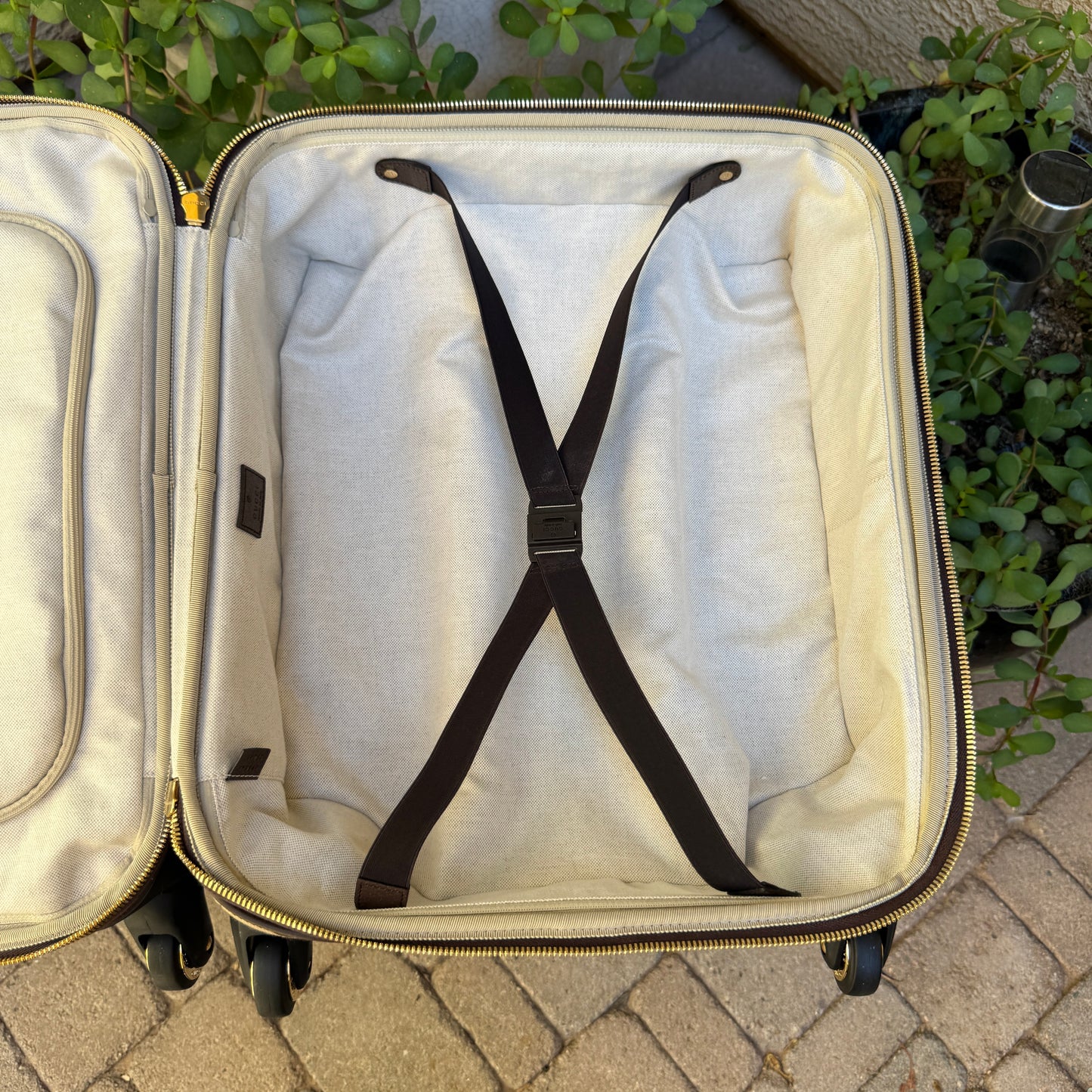 Gucci Jumbo GG Savoy Cabin Trolley Suitcase