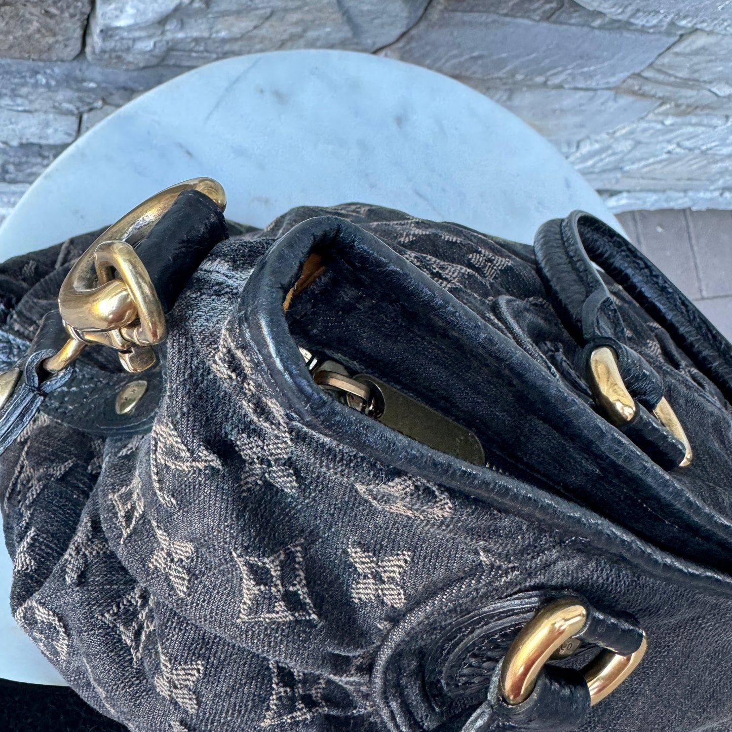 Louis Vuitton Monogram Denim Neo Cabby MM