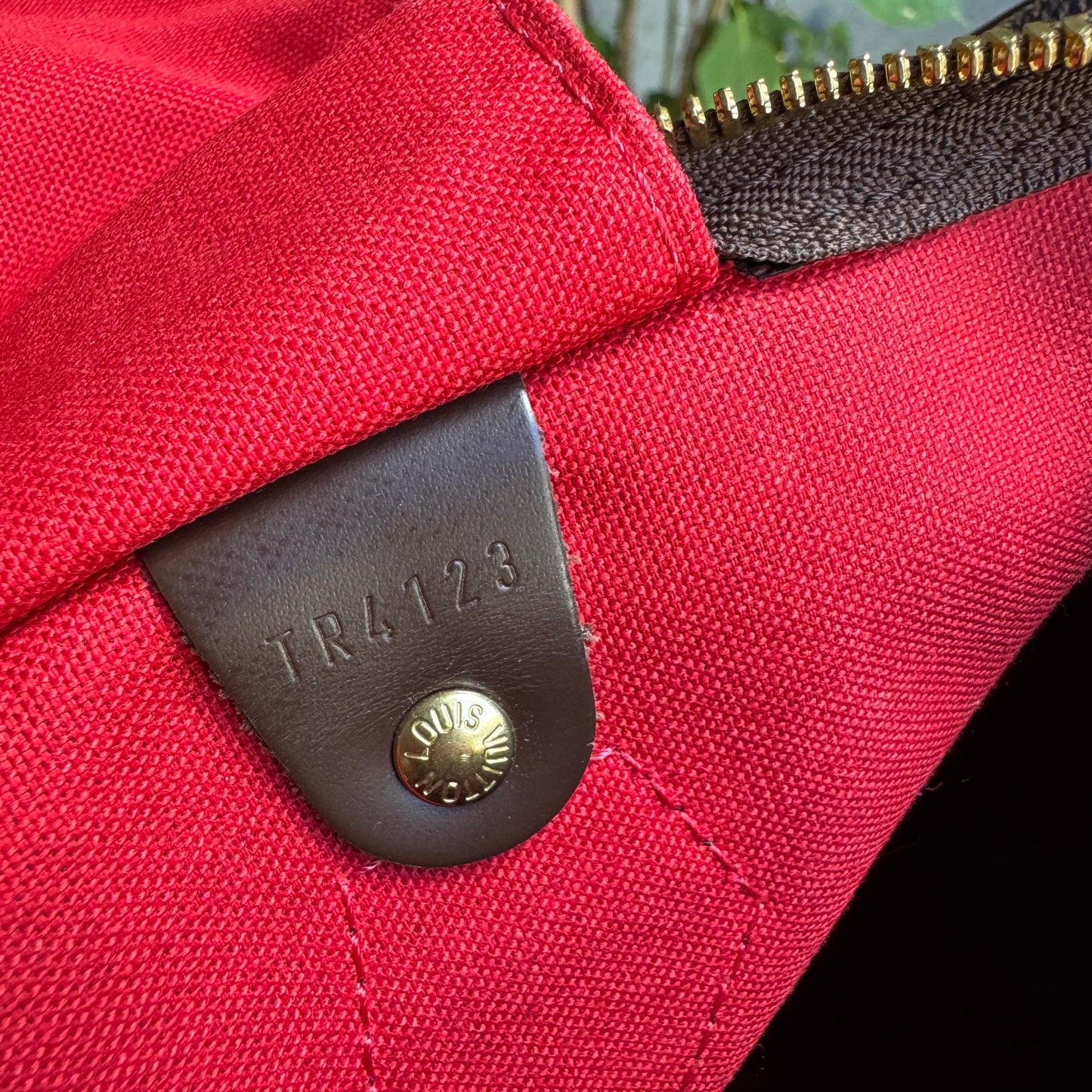 Louis Vuitton Damier Ebene Speedy Bandouliere 35