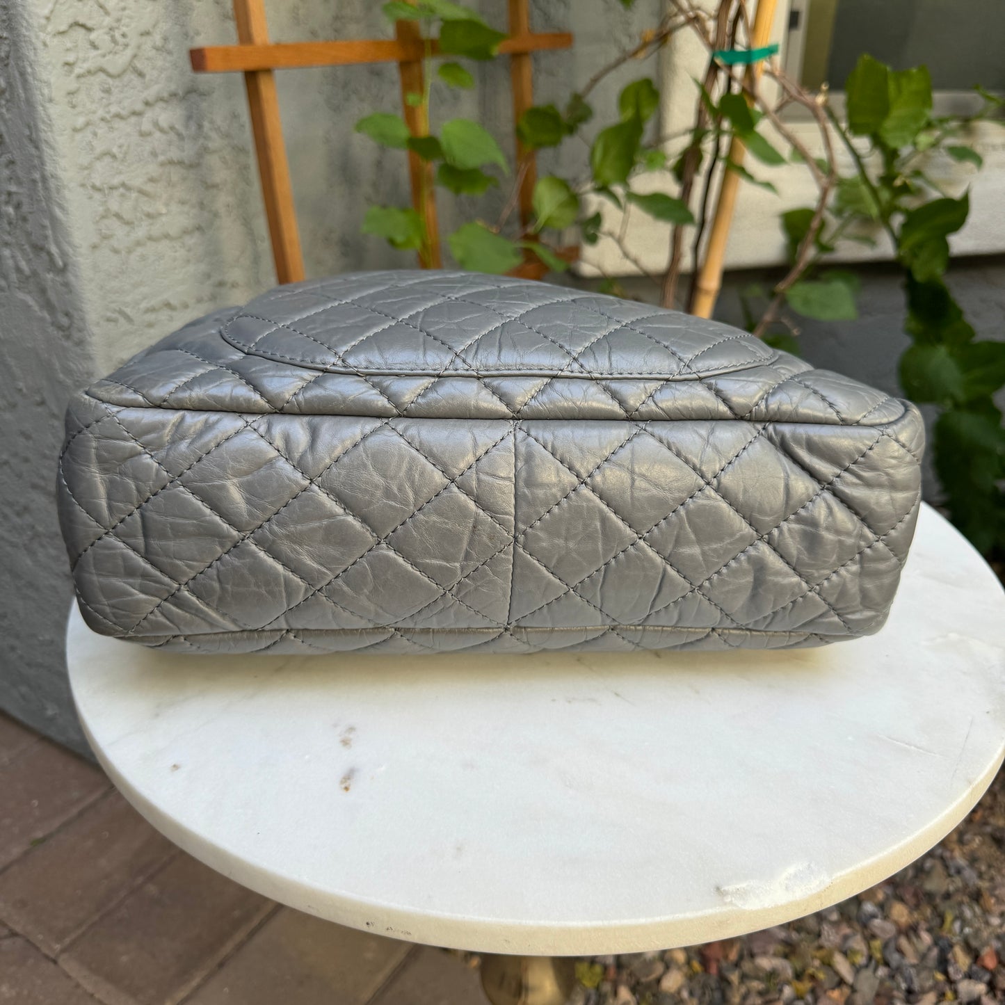 Chanel Quilted Aged Calfskin Large Reissue Camera Bag