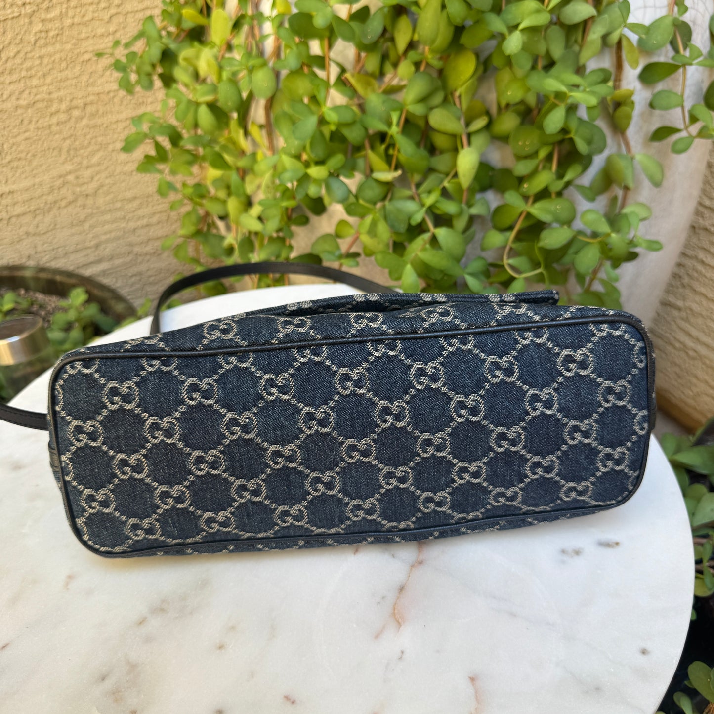 Gucci Madison Medium Denim Shoulder Bag