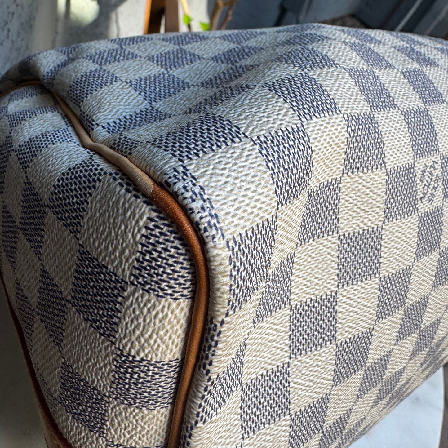 Louis Vuitton Damier Azur Speedy Bandouliere 35