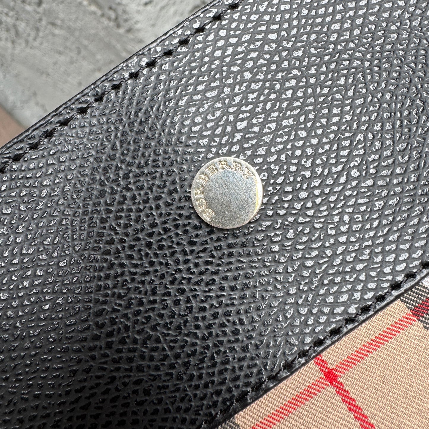 Burberry London Nova Check Handbag
