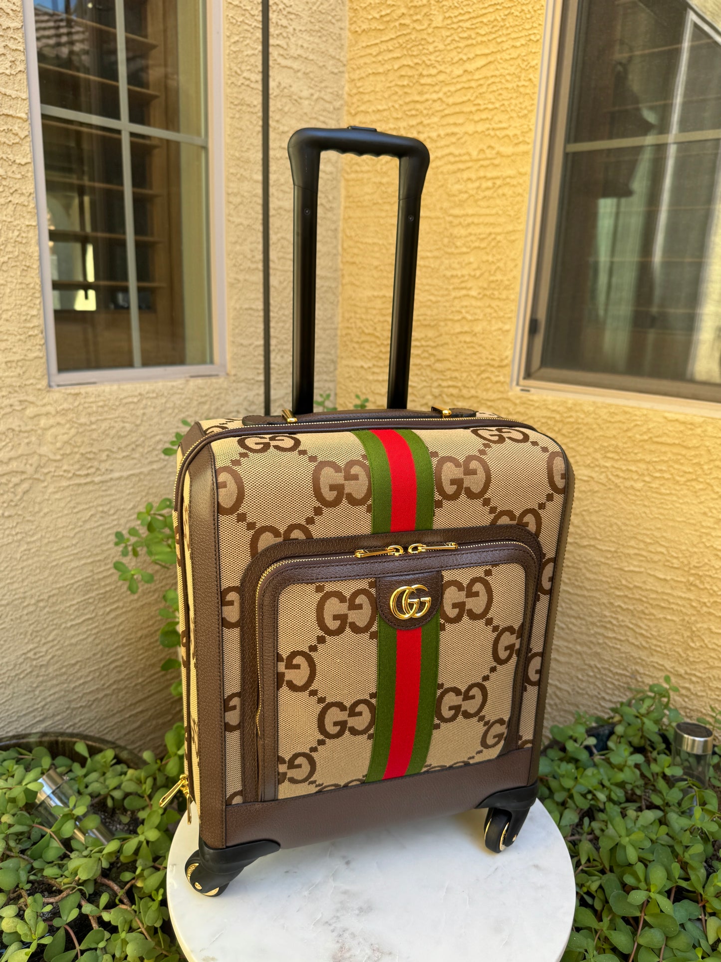 Gucci Jumbo GG Savoy Cabin Trolley Suitcase