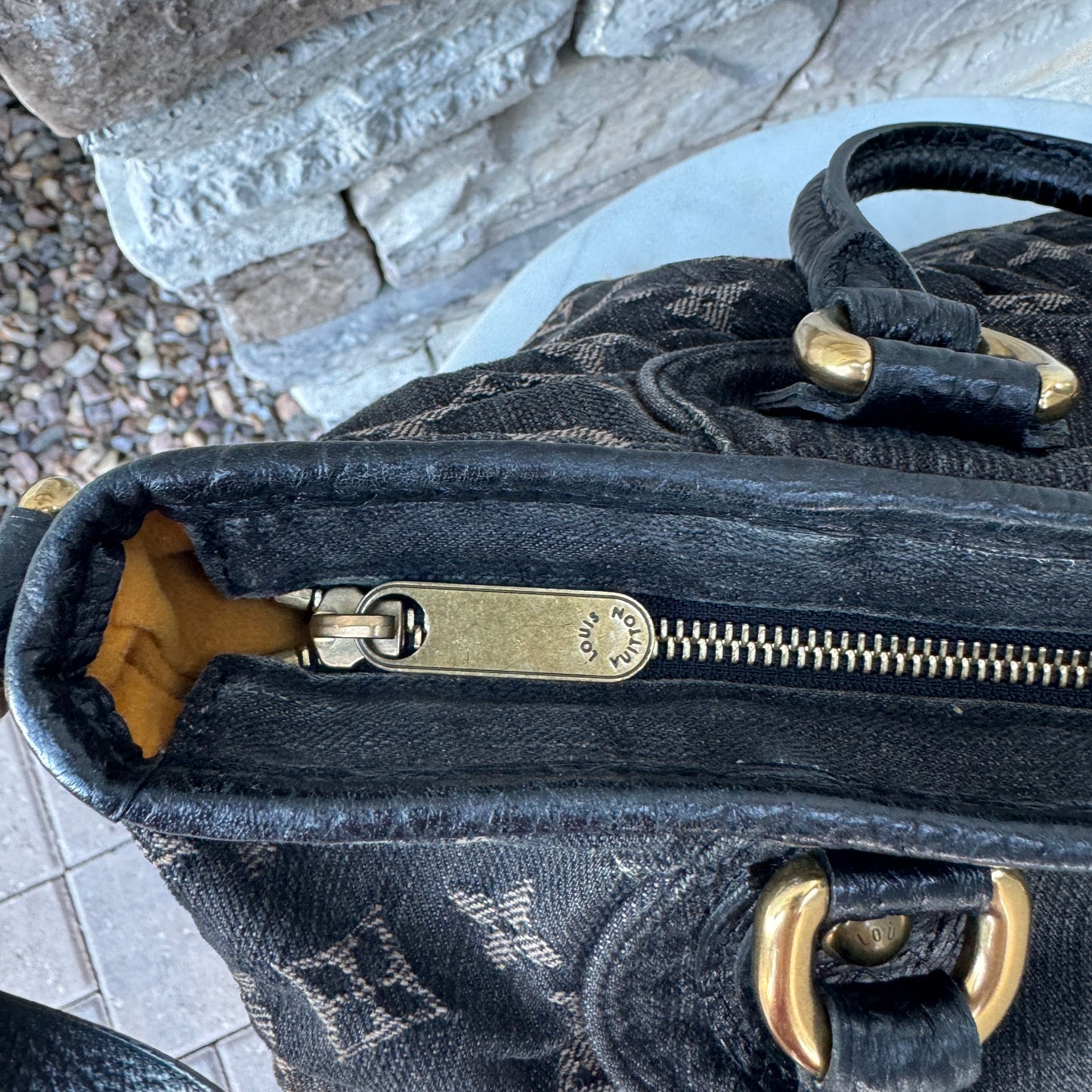 Louis Vuitton Monogram Denim Neo Cabby MM