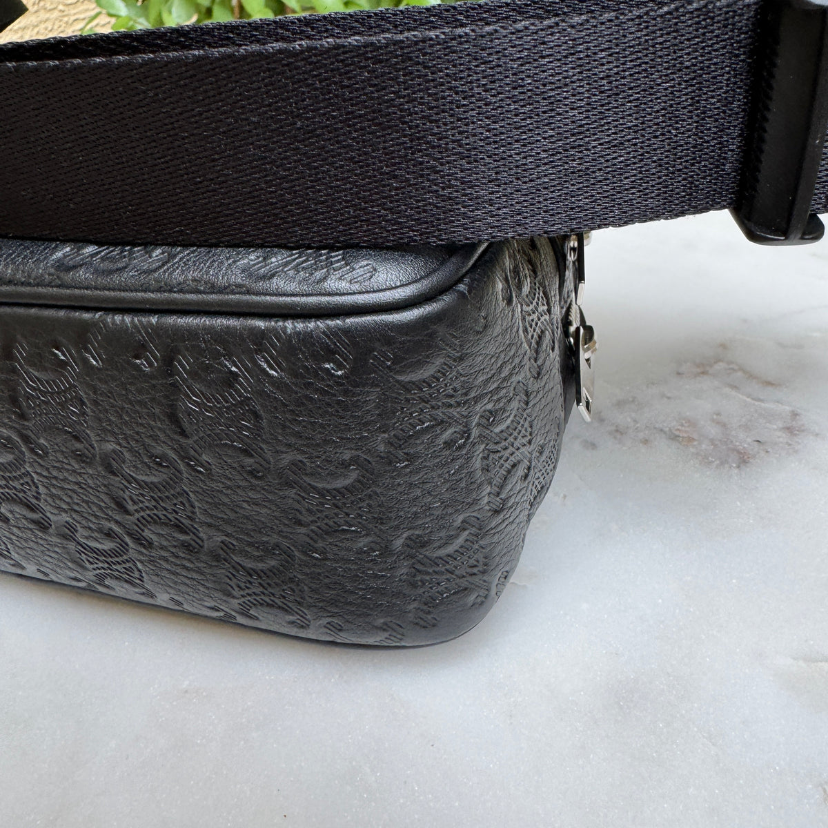 Celine Triomphe Leather Bumbag