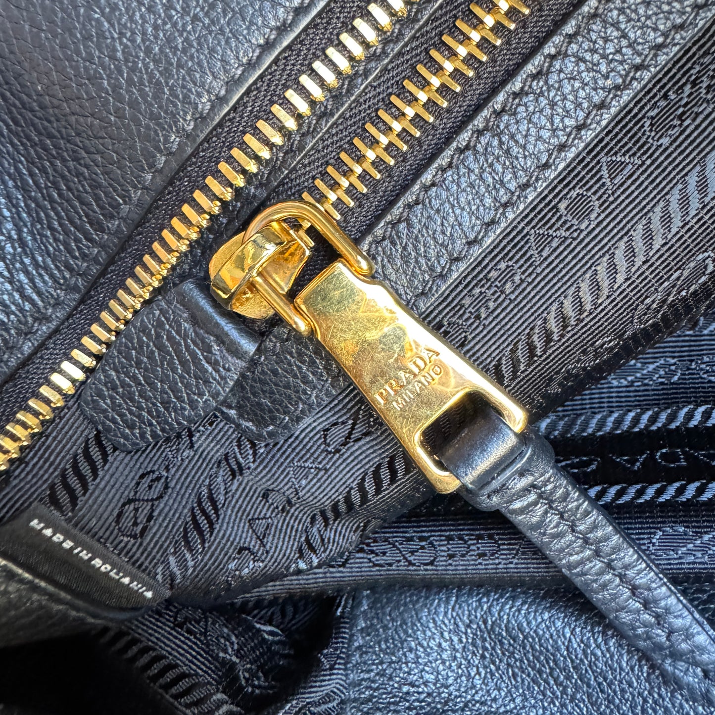 Prada Vitello Daino Leather Tote