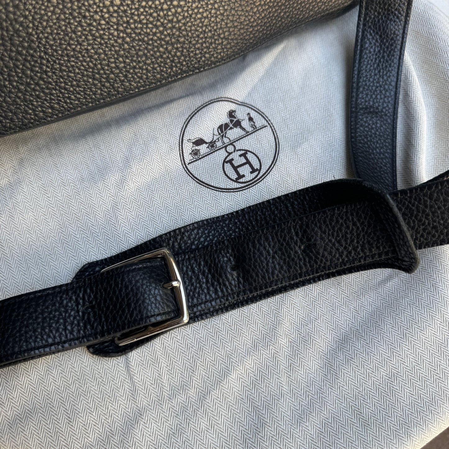 Hermès Togo Leather Jypsiere 34
