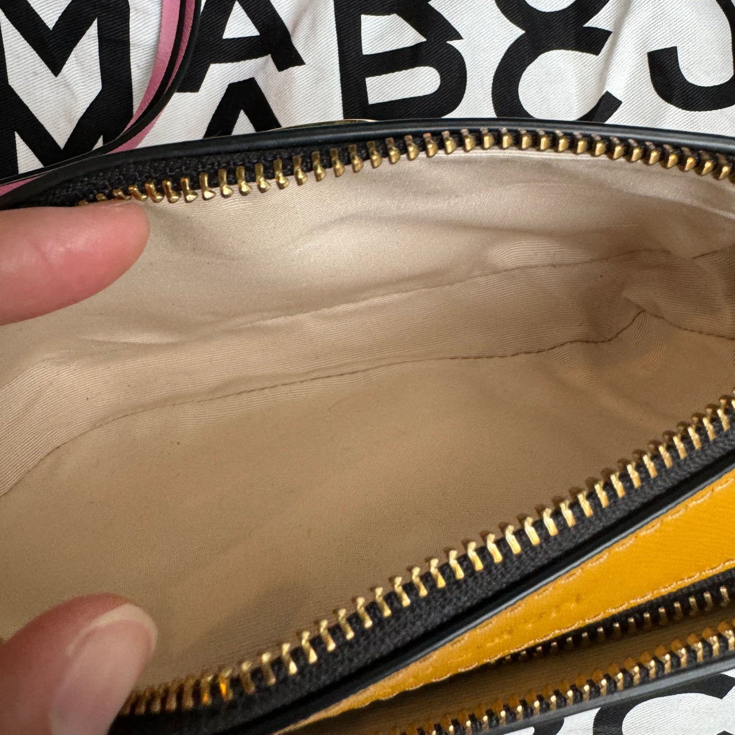 Marc Jacobs Rose Multi Snapshot Crossbody Camera Bag