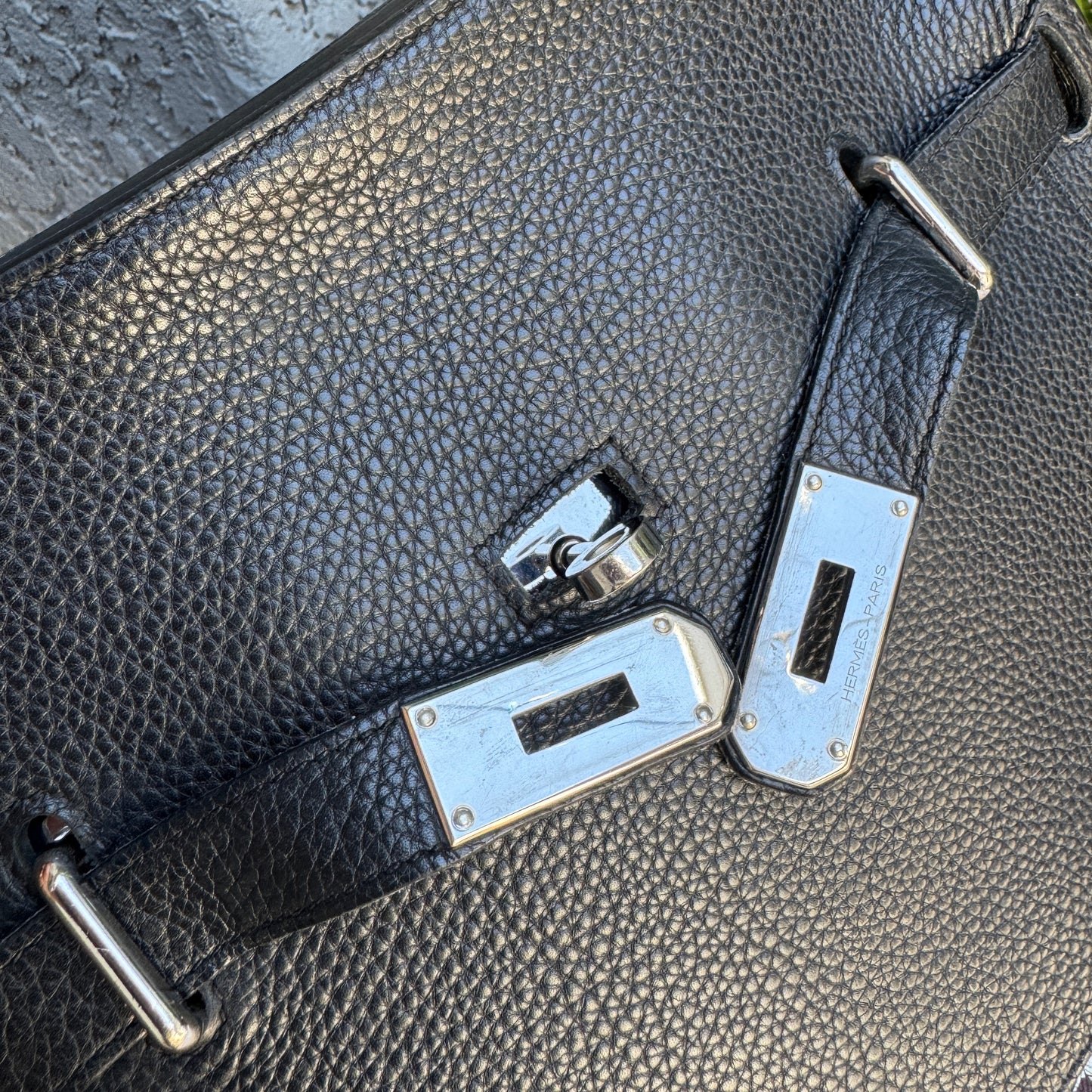 Hermès Togo Leather Jypsiere 34