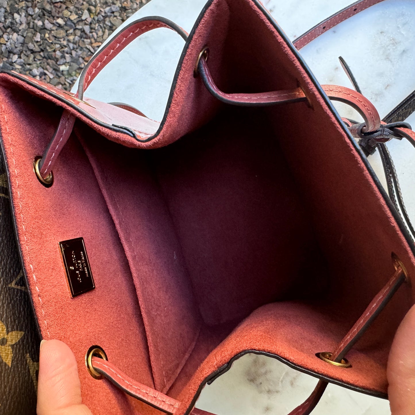 Louis Vuitton Vernis Hot Springs Backpack