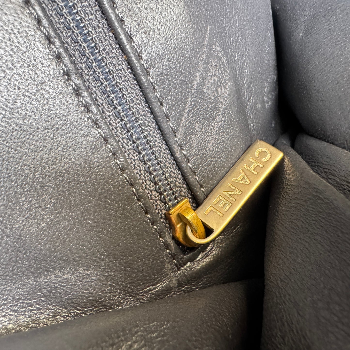 Chanel Maxi Jersey Bubble Single Flap Quilt Shoulder Bag