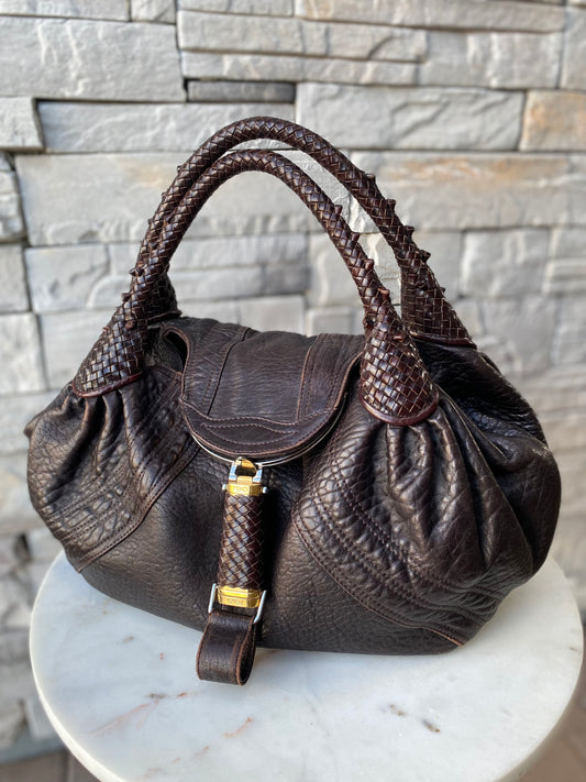 Fendi Leather Spy Bag