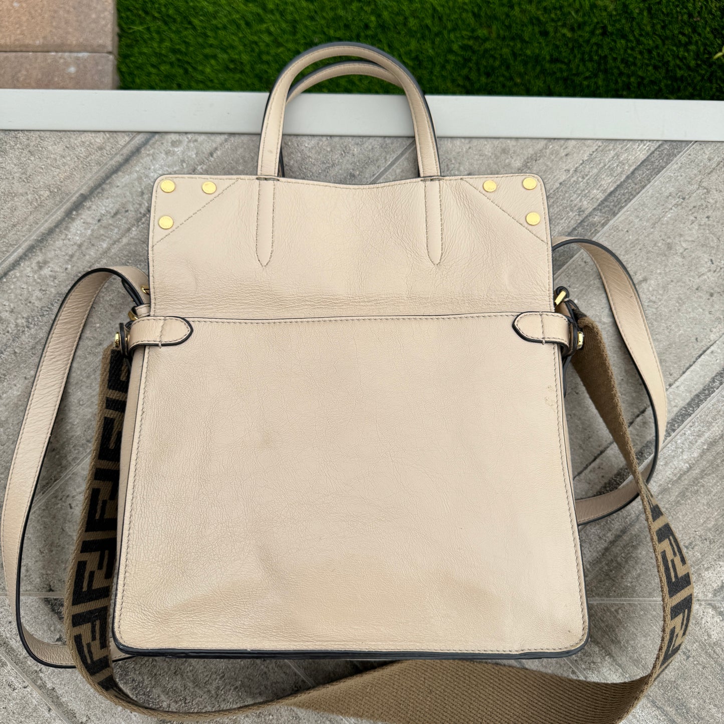 Fendi Grace Small Flip FF Crossbody Bag