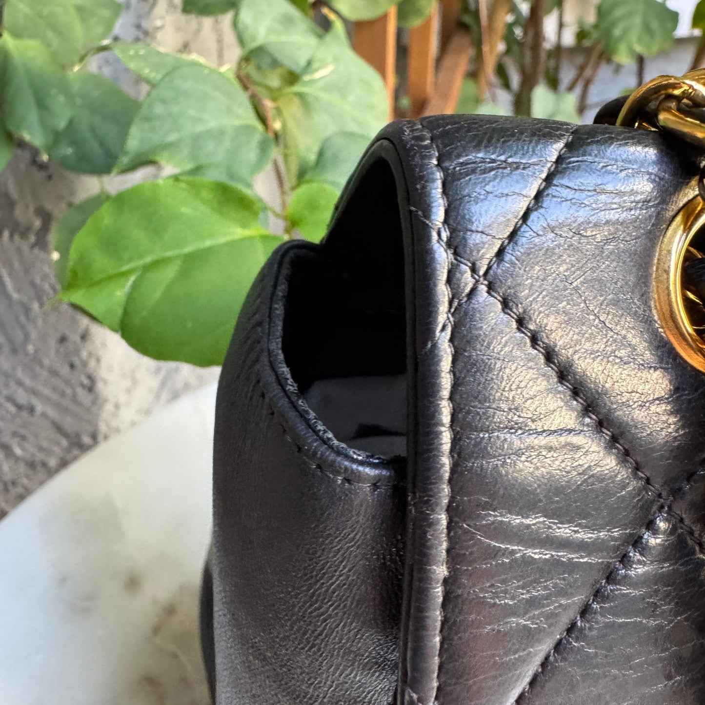 Chanel Vintage Quilted Lambskin Leather Classic Envelope Flap Shoulder Bag