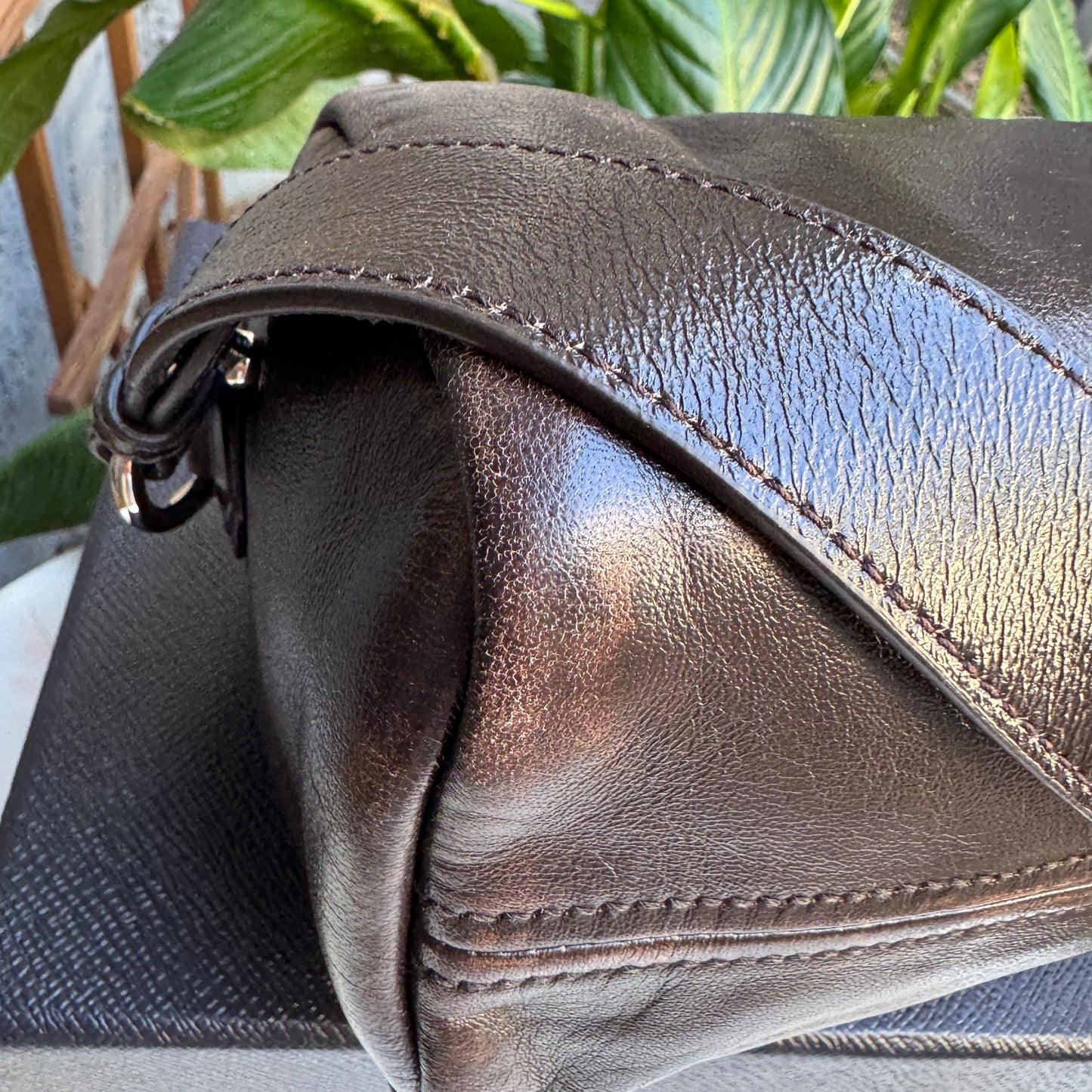 Prada Nappa Leather Shoulder Bag