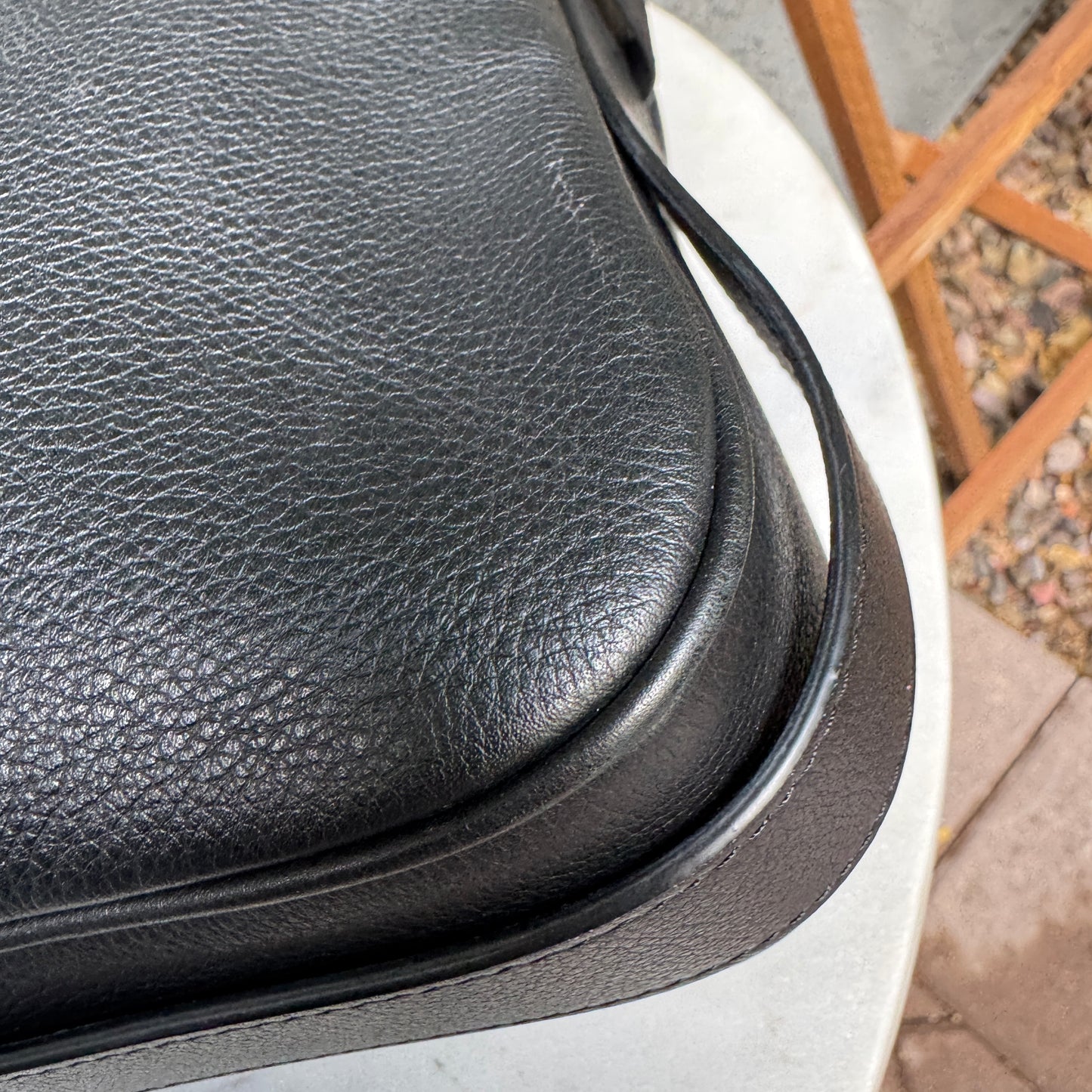 Celine Large Romy Leather Shoulder Bag