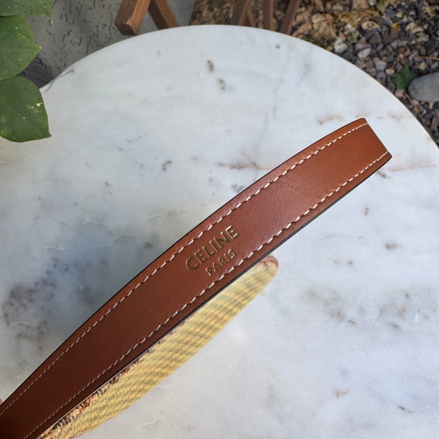 Celine Tweed & Sequin Mini Ava Bag