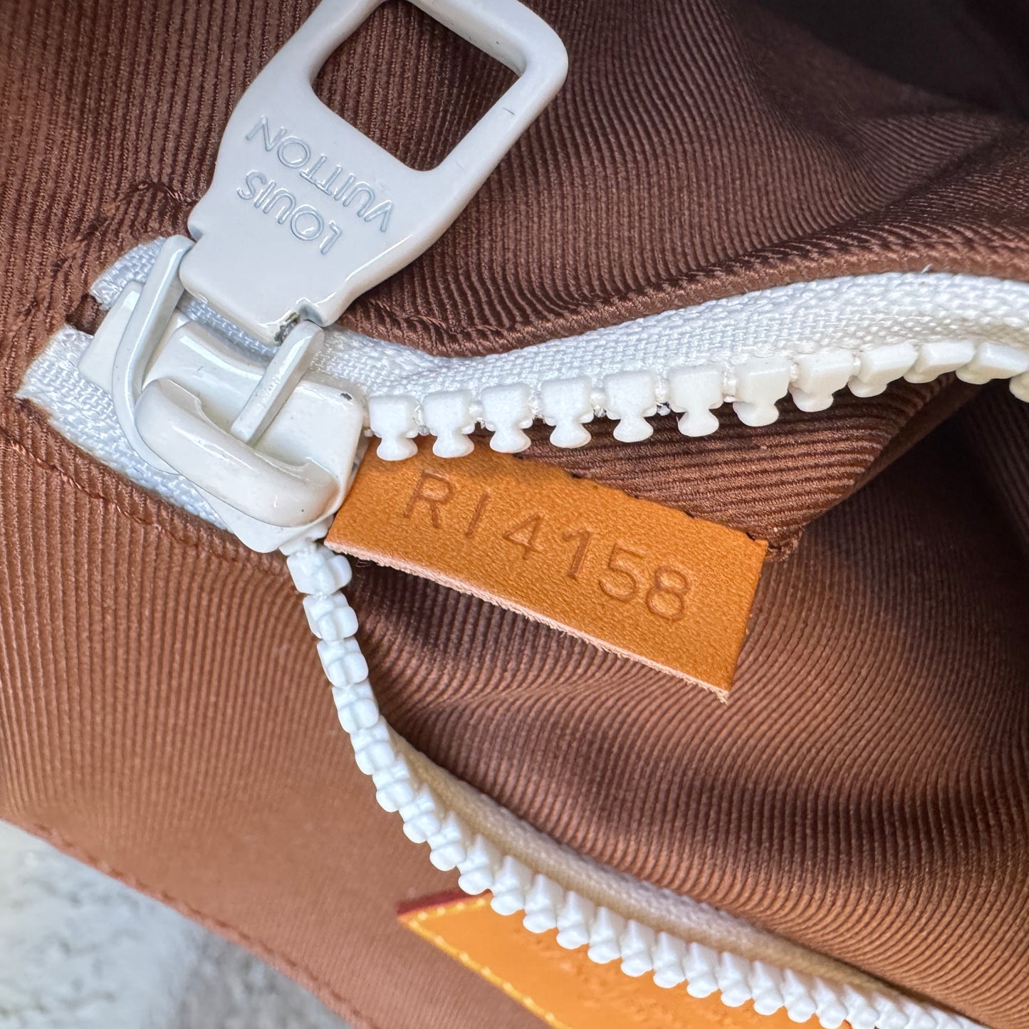 Louis Vuitton x Virgil Abloh Vachetta Leather Christopher Backpack GM