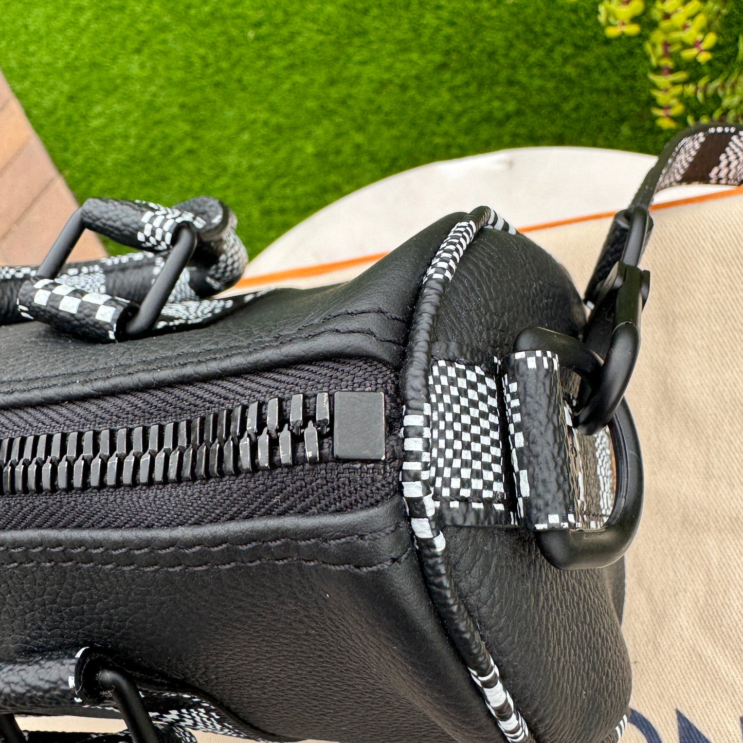 Louis Vuitton City Keepall XS Damier Distorted Boston