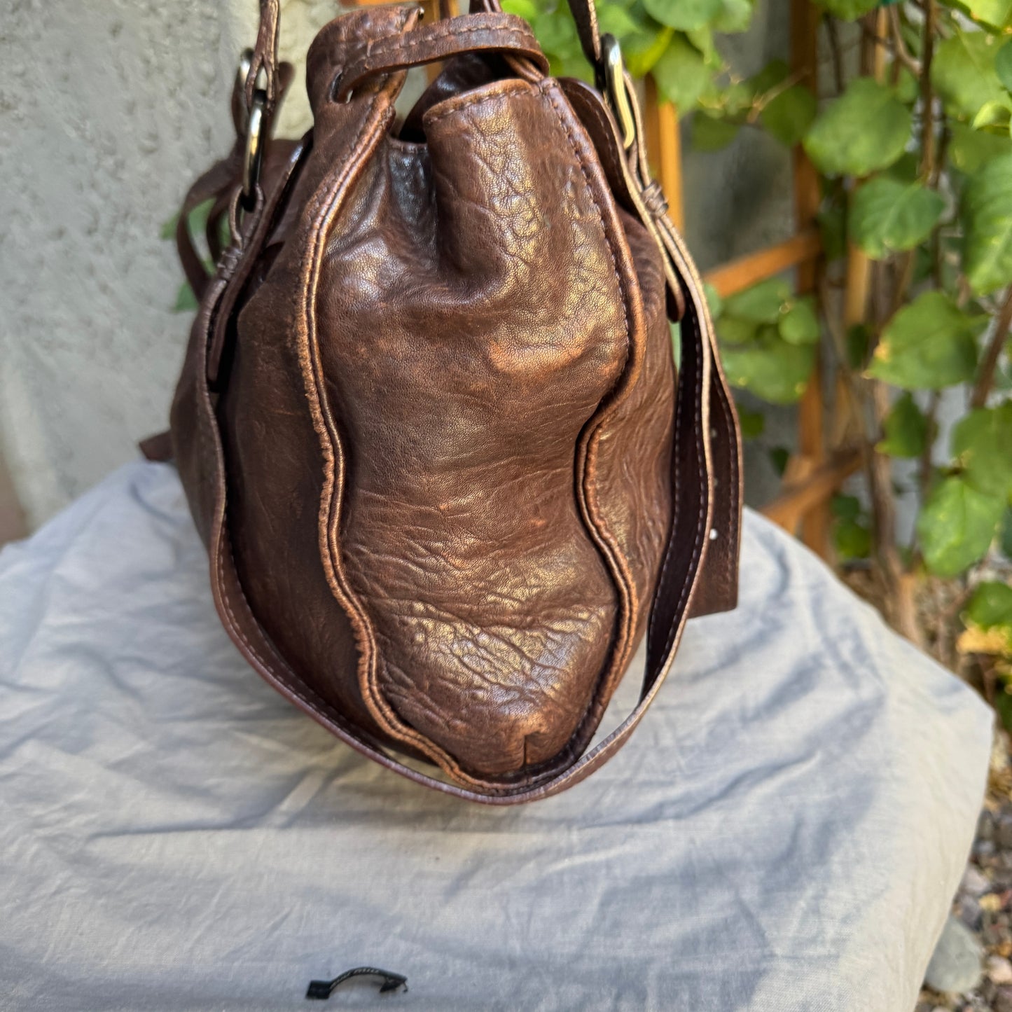 Miu Miu Leather Joie Hobo Shoulder Bag