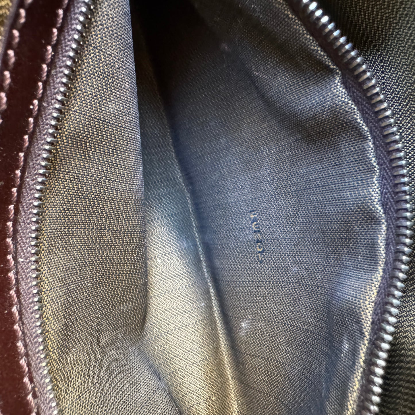 Fendi Vintage Zucca Baguette Shoulder Bag