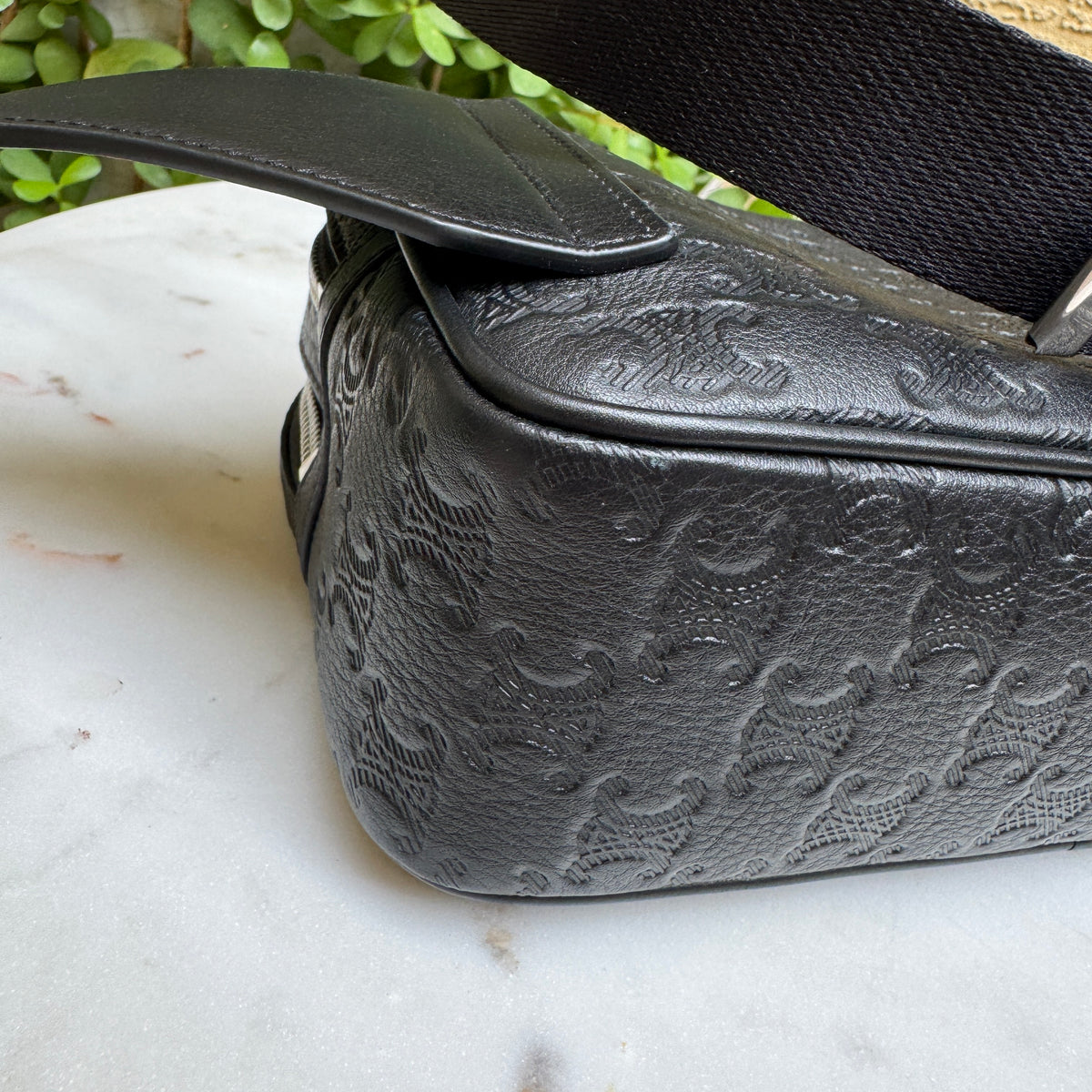 Celine Triomphe Leather Bumbag