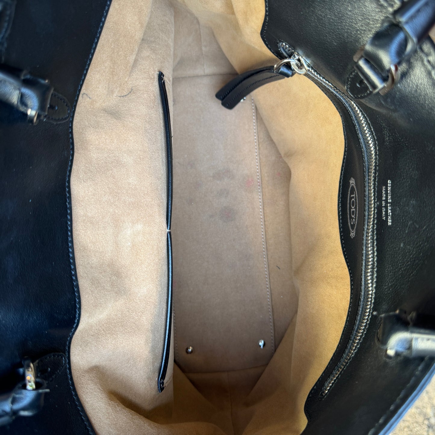 Tod’s Leather Double T Tote