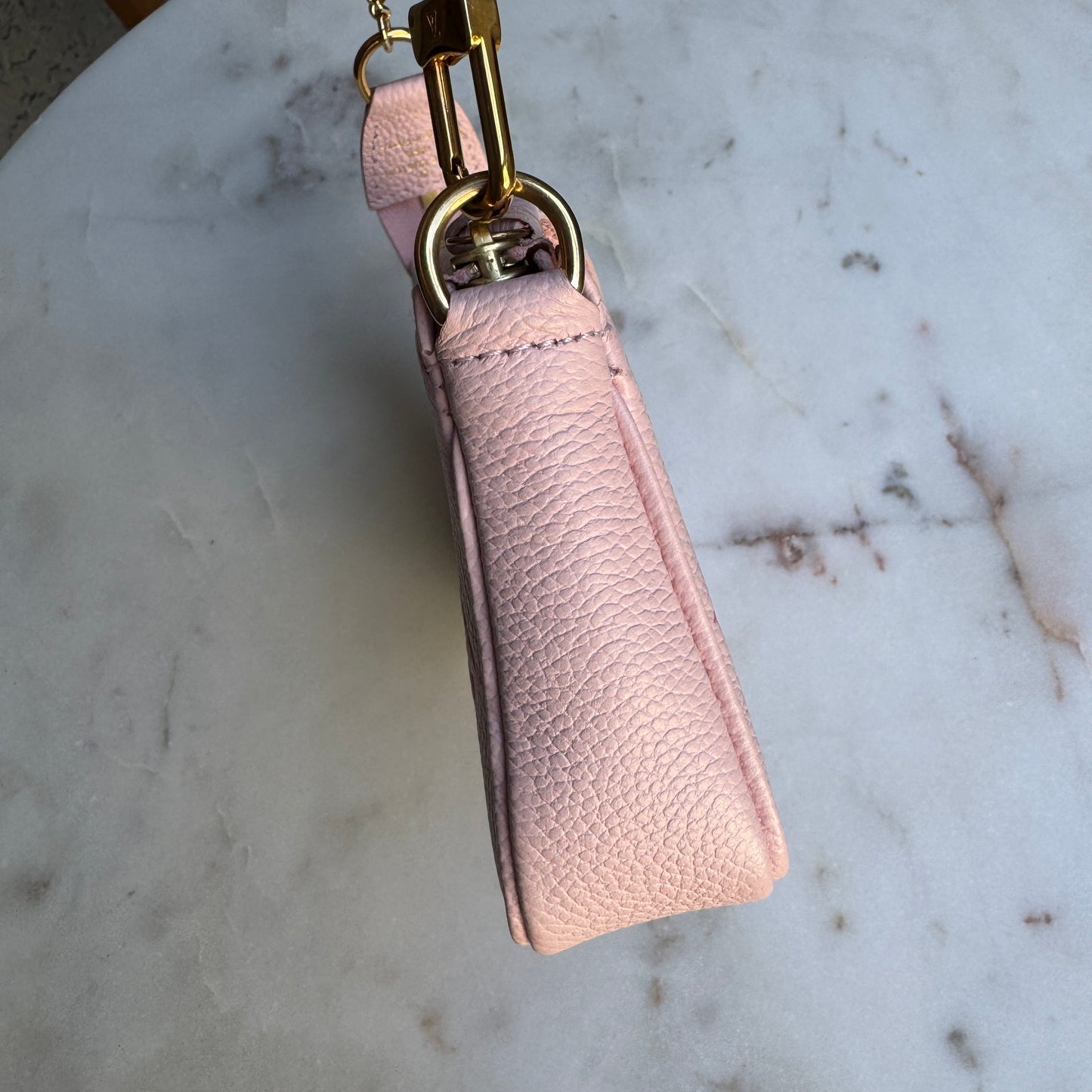 Louis Vuitton By The Pool Monogram Empreinte Giant Mini Pochette Accessoires