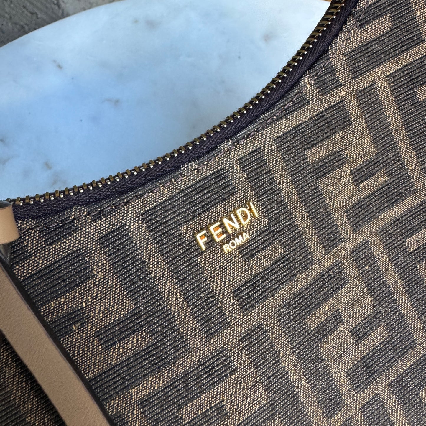 Fendi Mini Fendessense FF Zucca Jacquard Bag