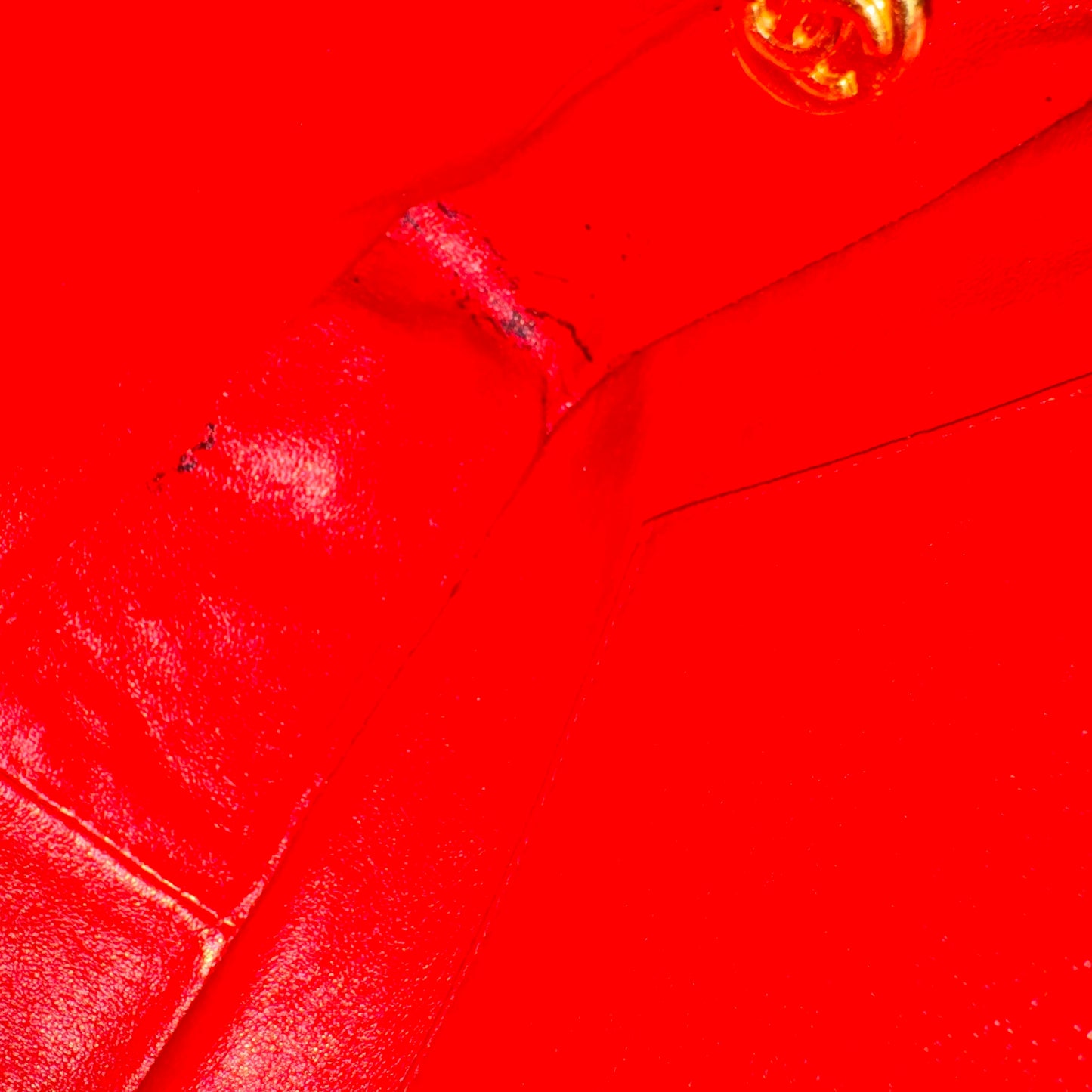 Chanel Caviar Leather Camera CC Vintage Flap Crossbody